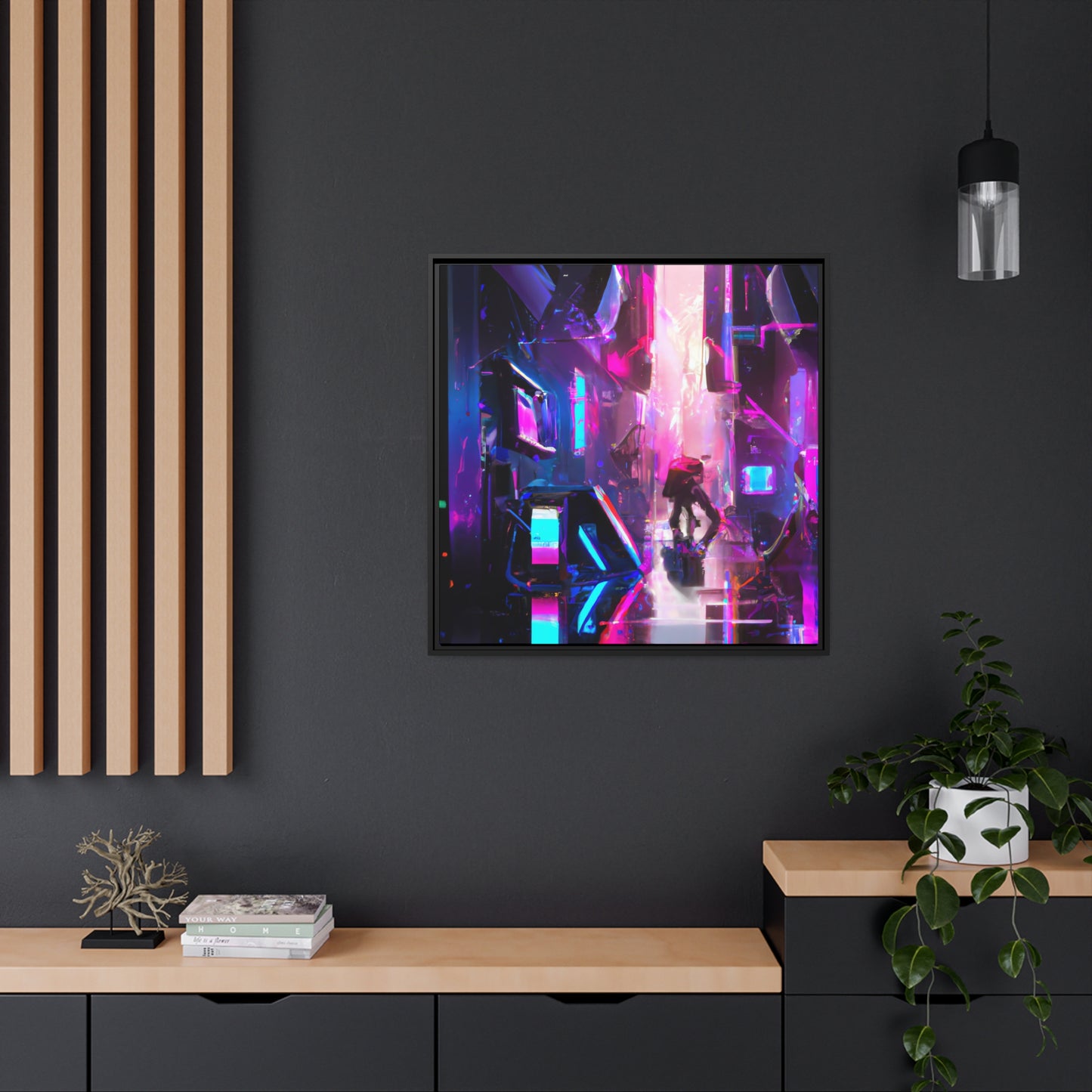 Harrison Mollins – Gerahmte Leinwand