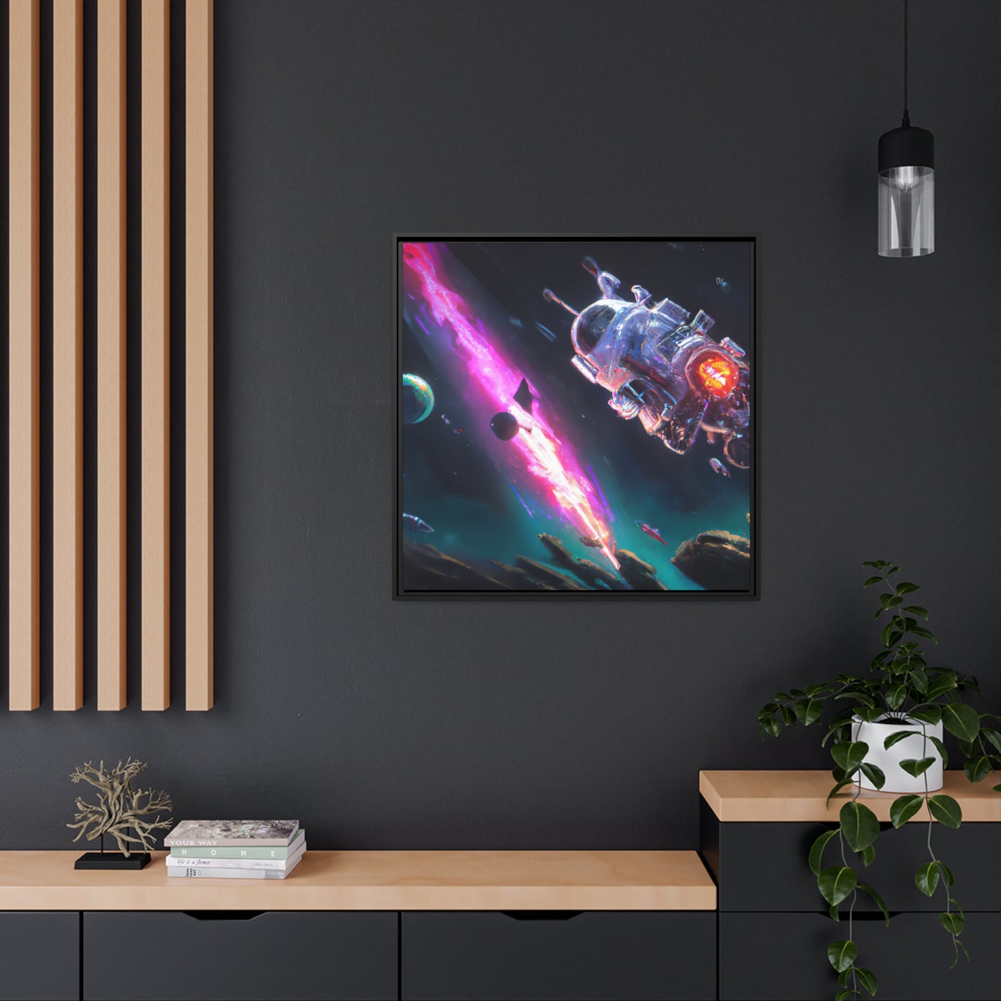 Augustus Antonius - Framed Canvas