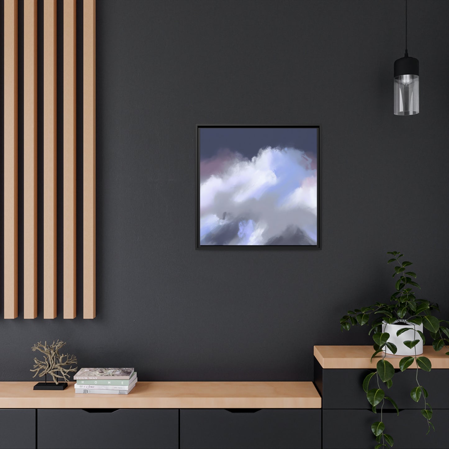 Vera de Cuir - Framed Canvas