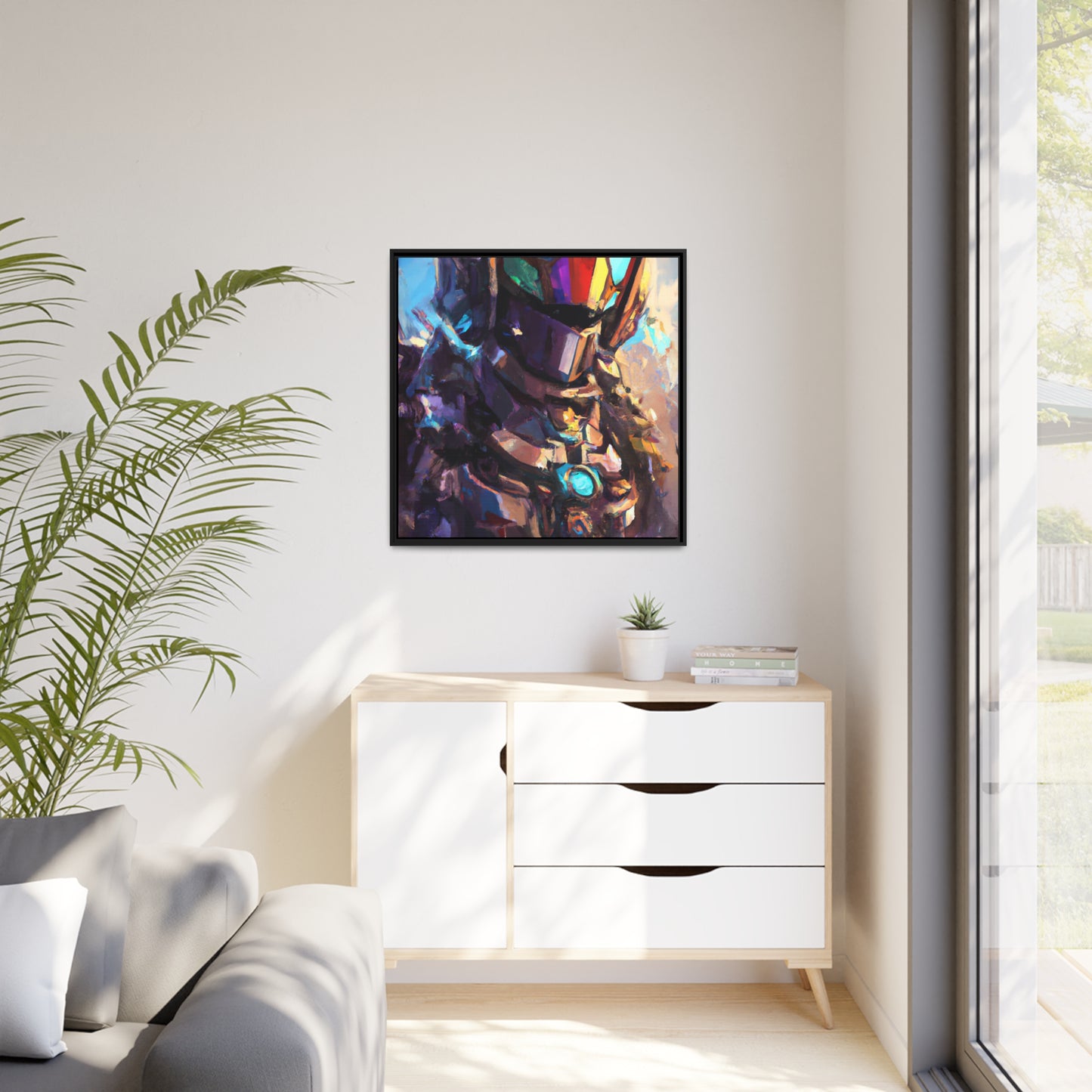 Josephine Whitefield - Framed Canvas