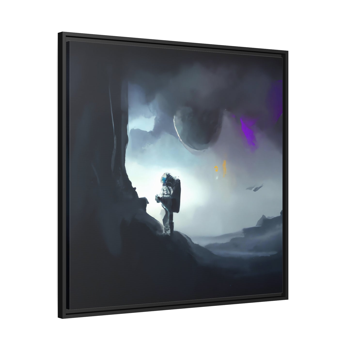 Edwin Forrest Moore - Framed Canvas