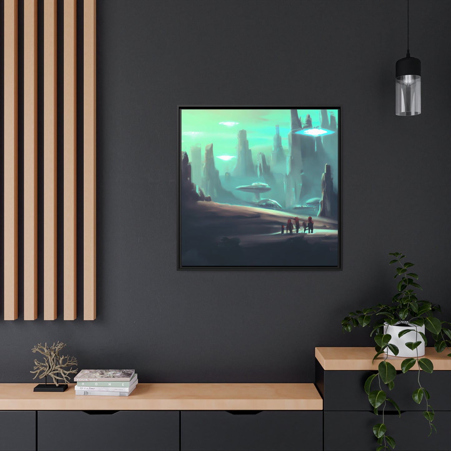 Augustus Rembrandt - Framed Canvas