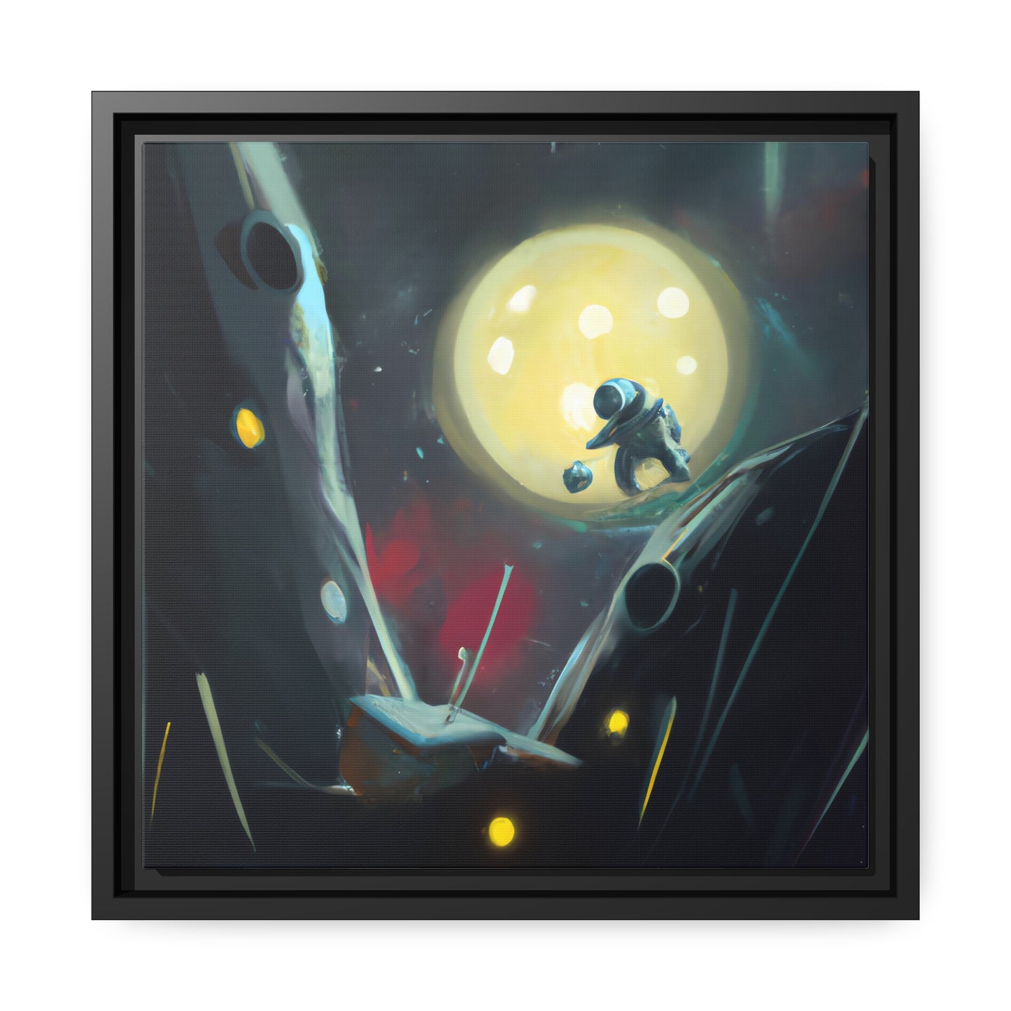 Accacia Sunshine - Framed Canvas