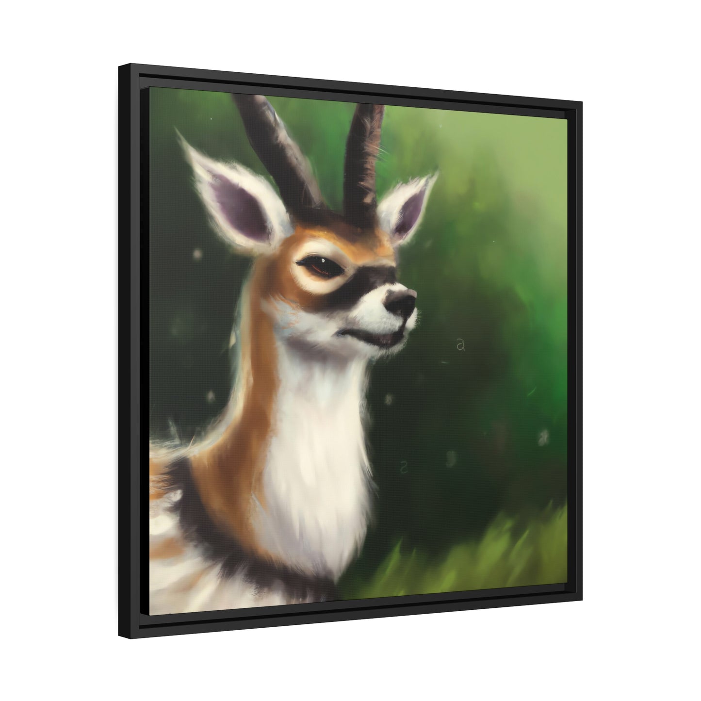 Augustus E. Crowe - Framed Canvas