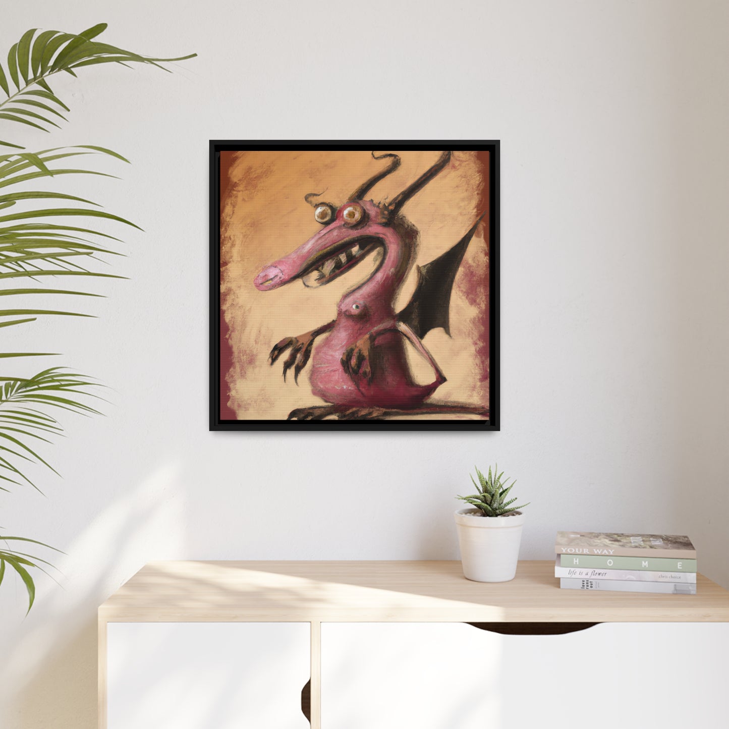 Alfreda Pecorini – Gerahmte Leinwand