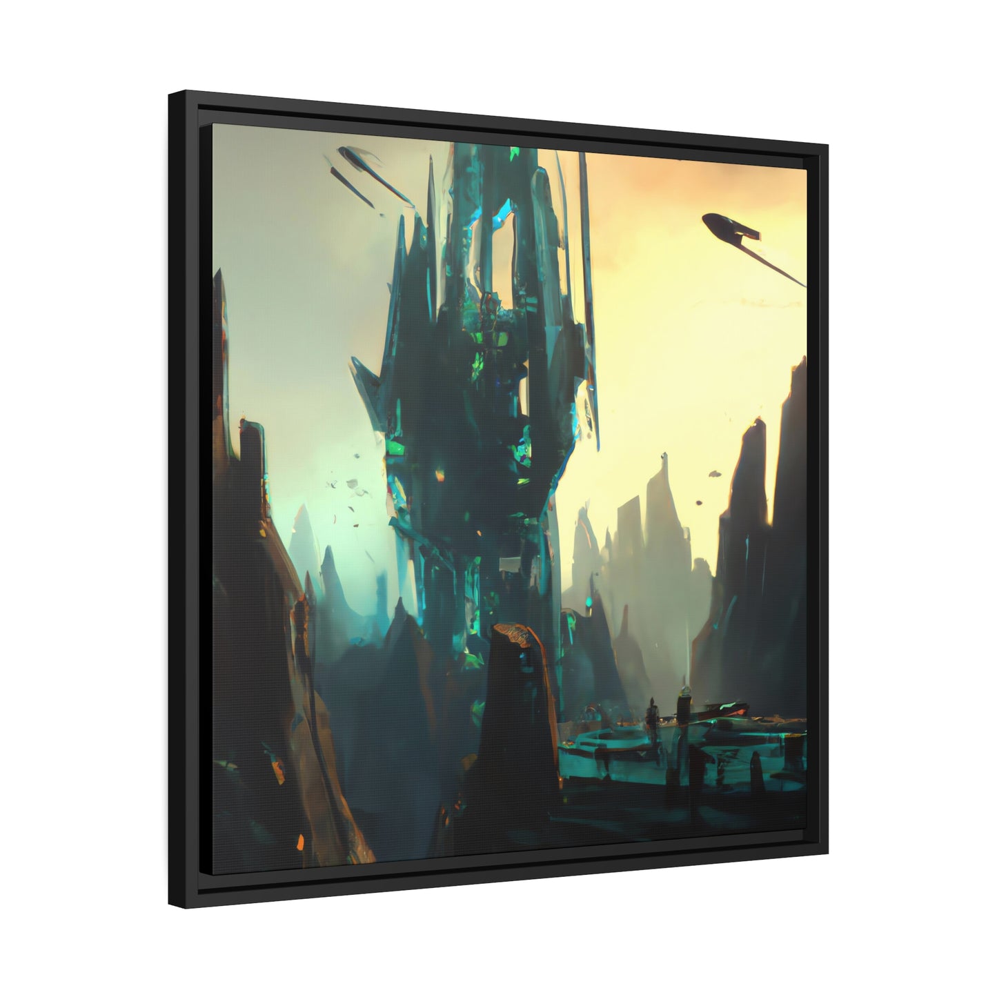 Eva Crowne - Framed Canvas