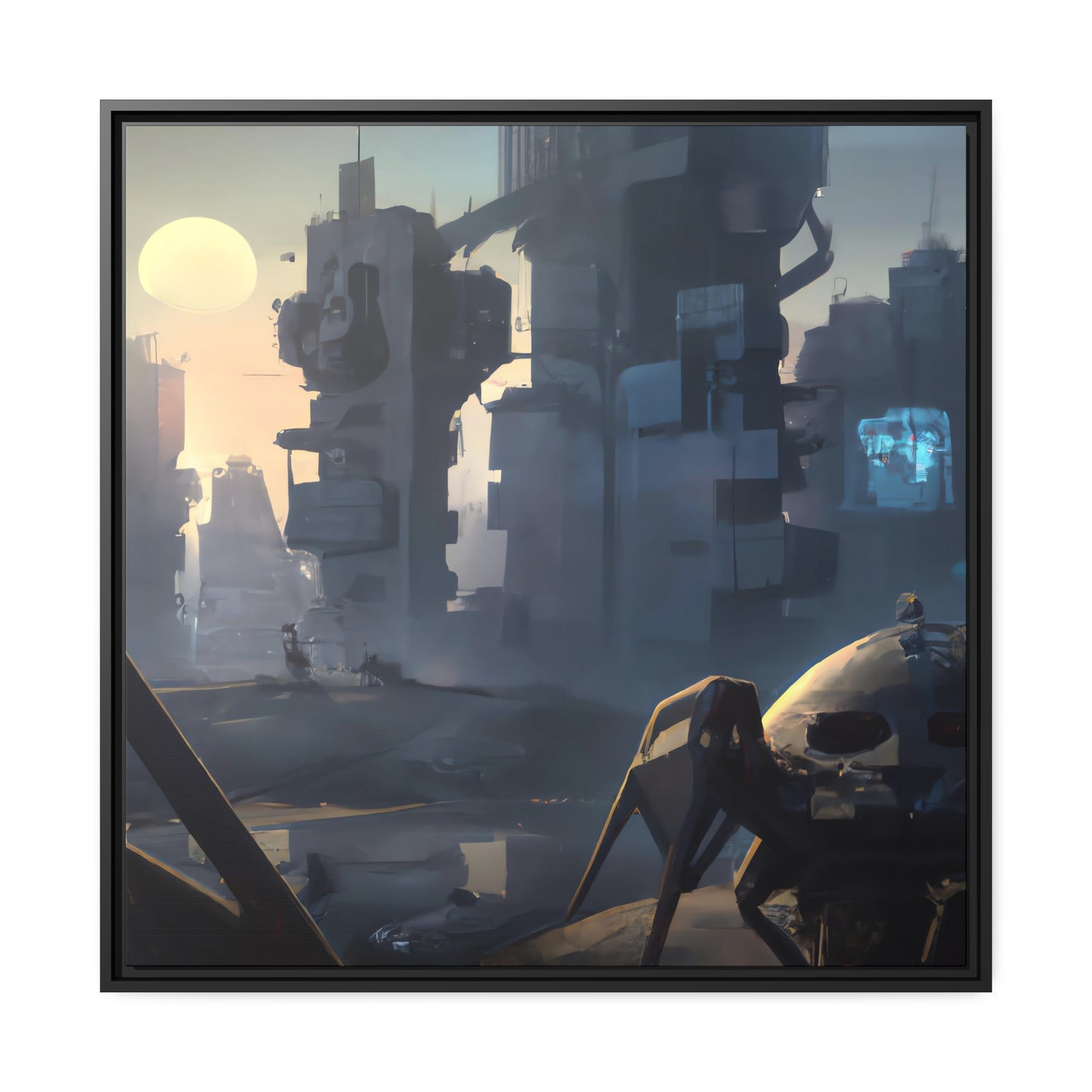 Mona Lisa Marshall - Framed Canvas