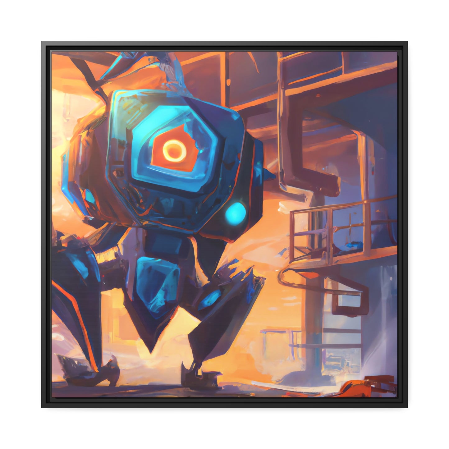 Miles Davenport - Framed Canvas