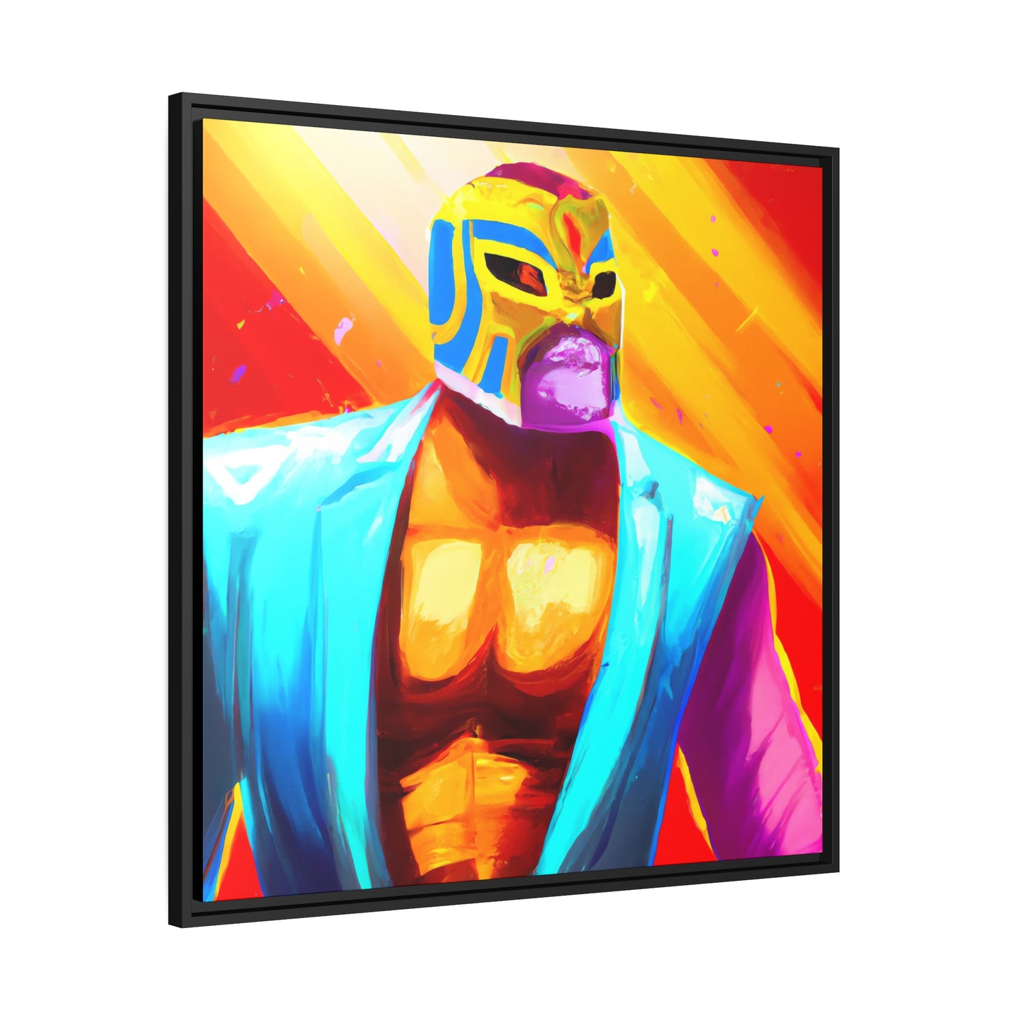 Juan Pablo Torres Ramirez – Gerahmte Leinwand