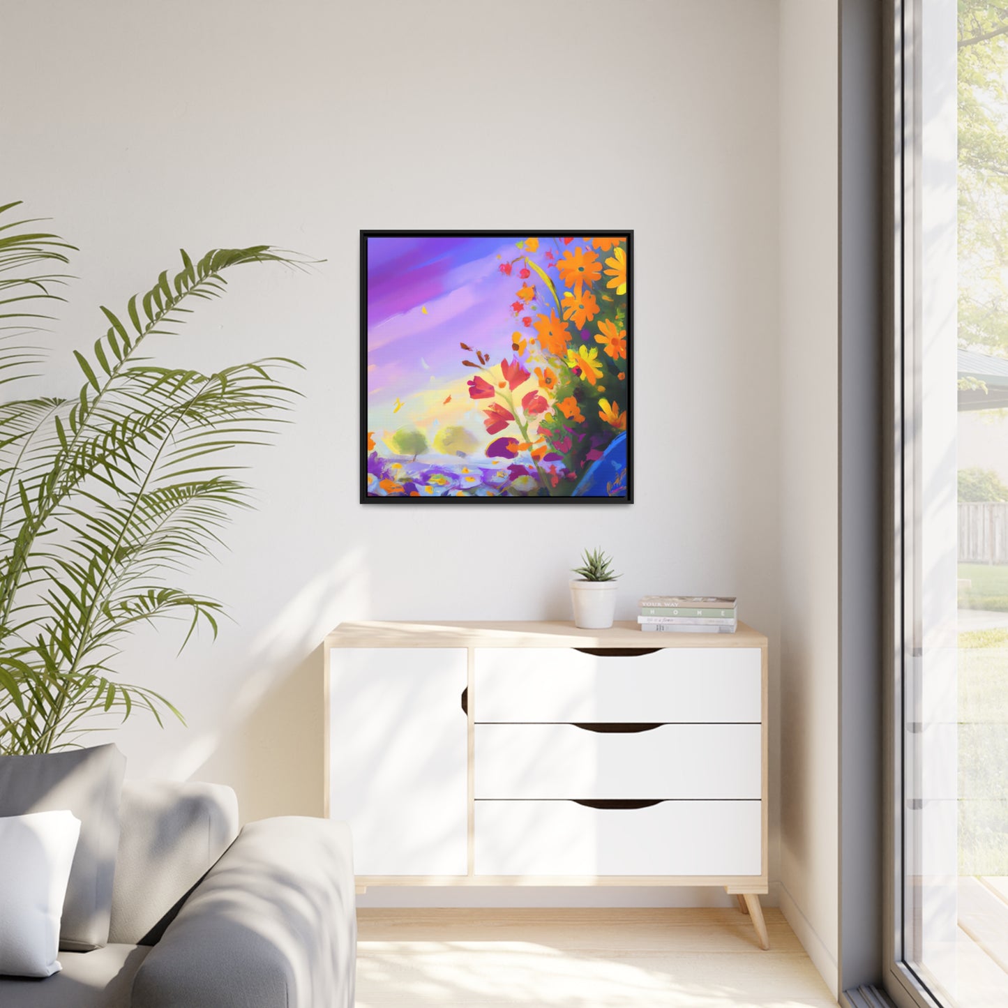 Cecilia Lavinia - Framed Canvas