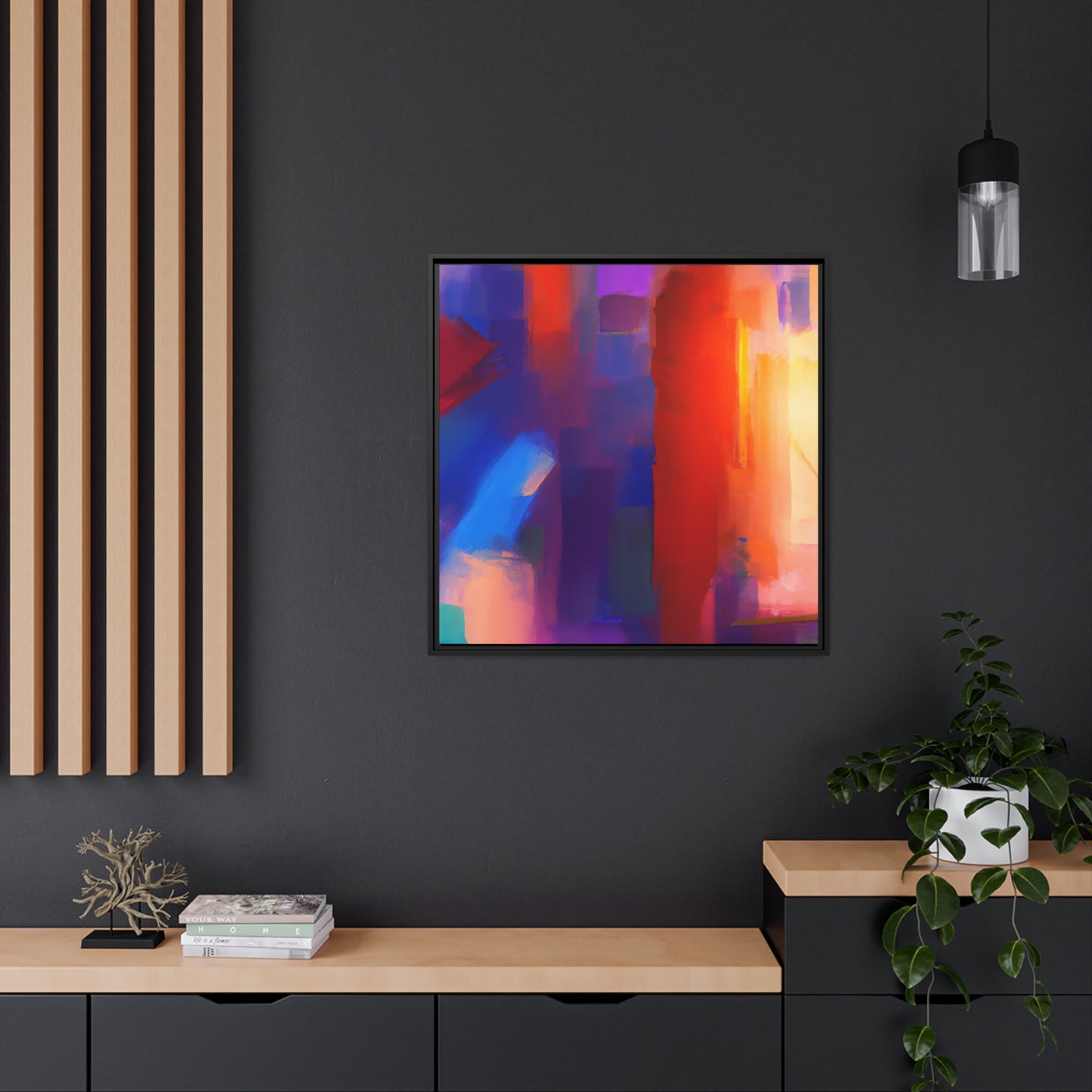 Micah Stone - Framed Canvas