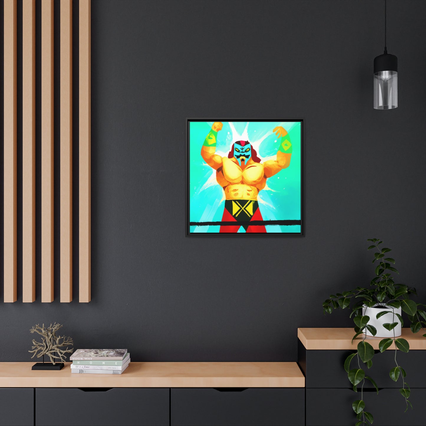 Manu del Rio - Framed Canvas