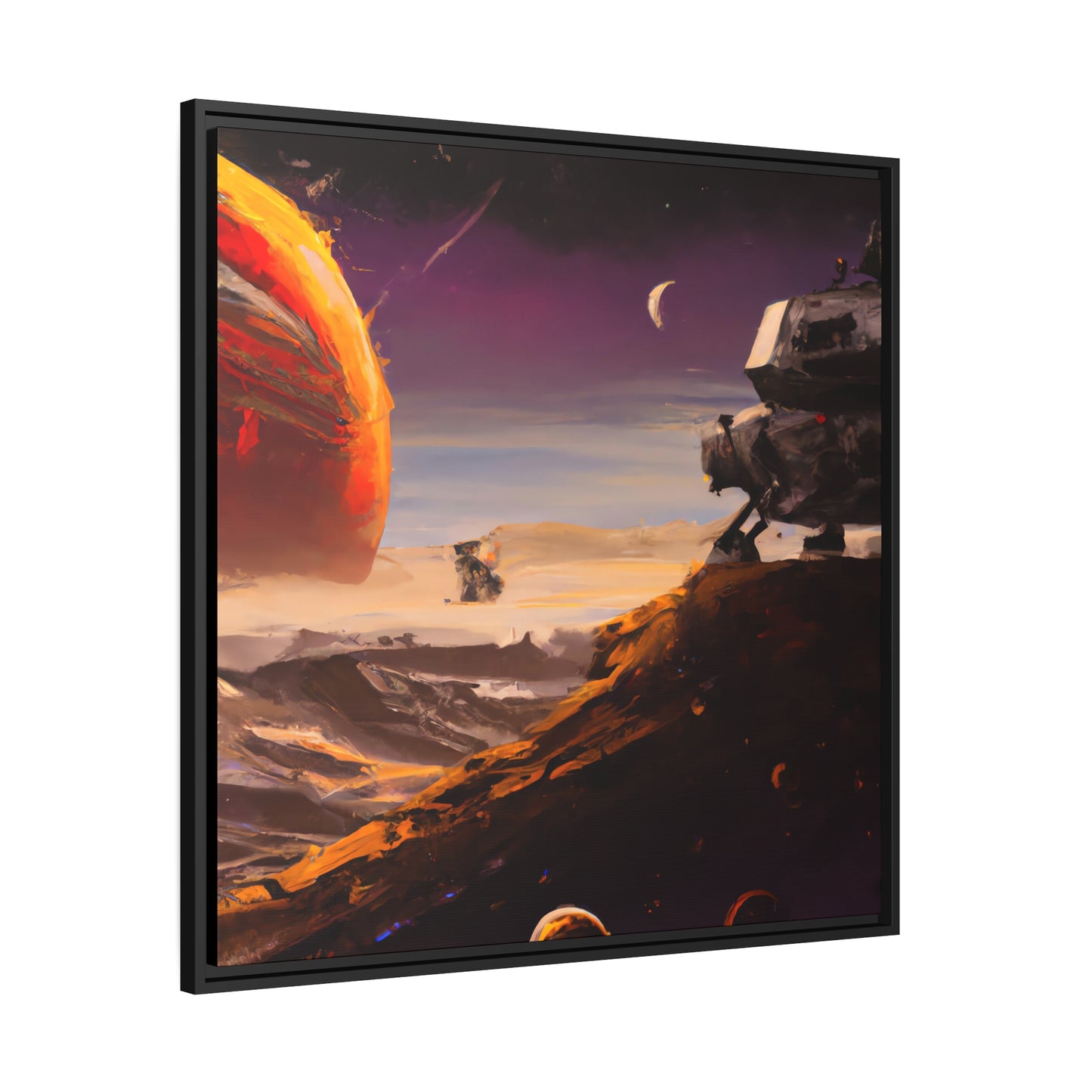 Adelaide Montague - Framed Canvas