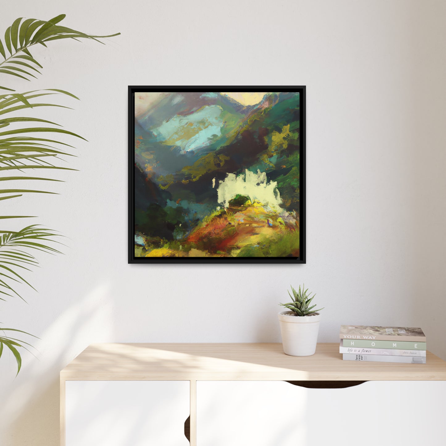 Edwin Turner - Framed Canvas