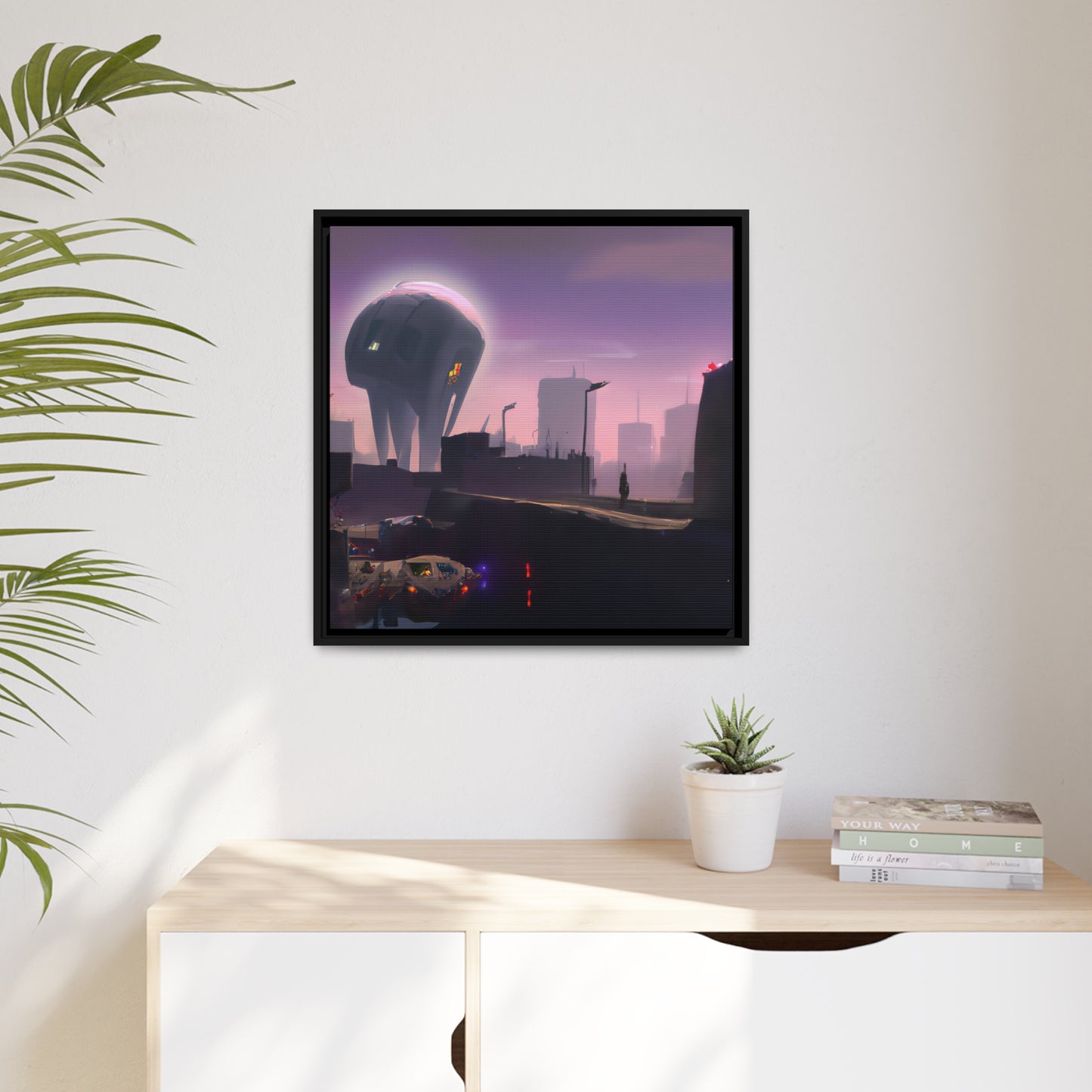 Hannah Salander - Framed Canvas