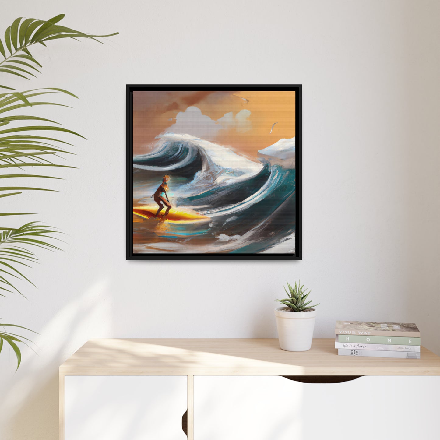 Miles Hartfield - Framed Canvas