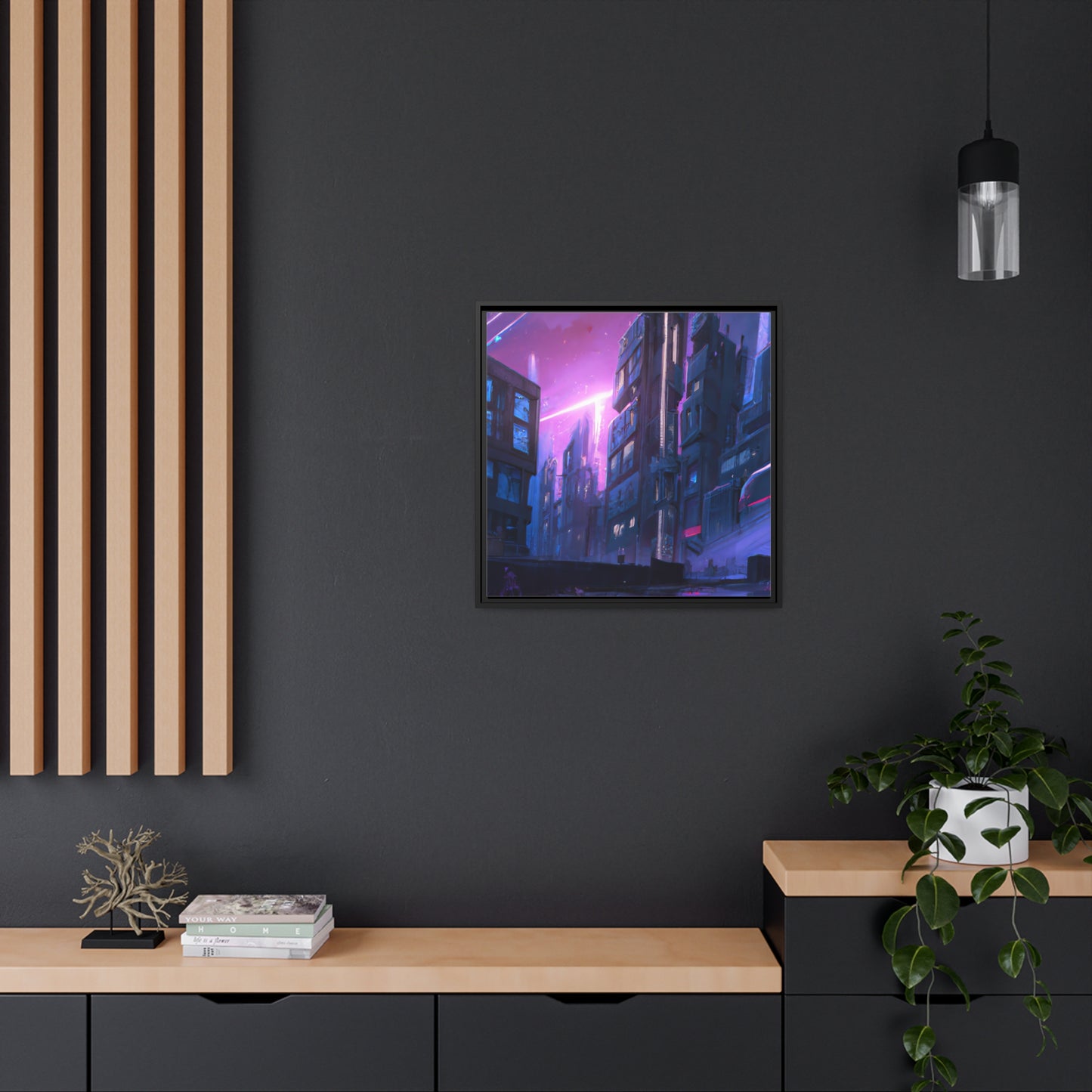 Edward Pringle - Framed Canvas