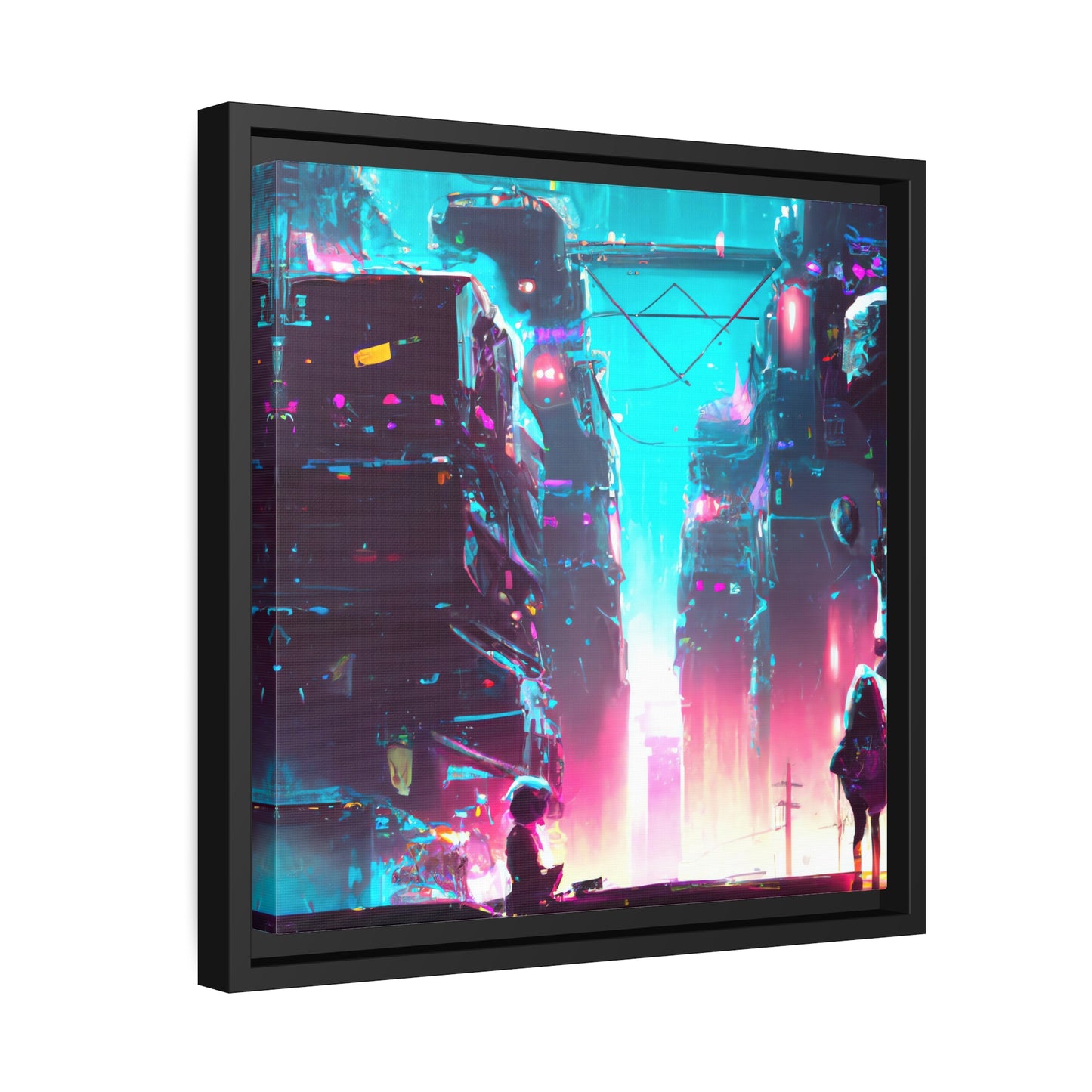 Ludwig Leiberg - Framed Canvas