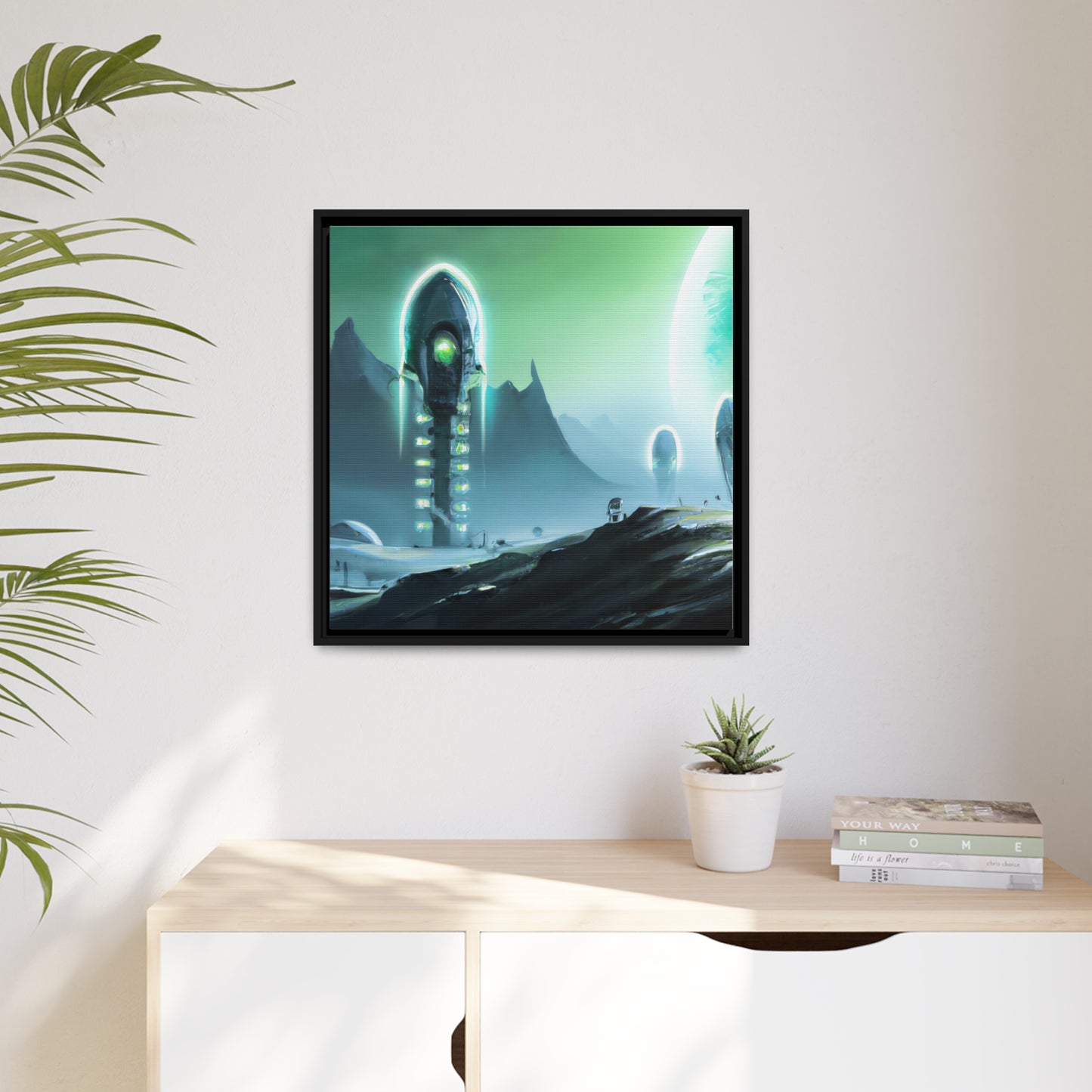 Humphrey Chalker - Framed Canvas