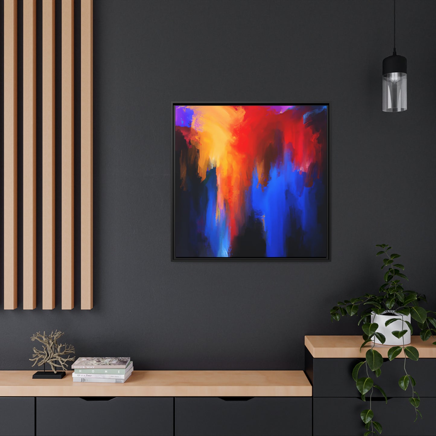 Augustine Lemaire - Framed Canvas