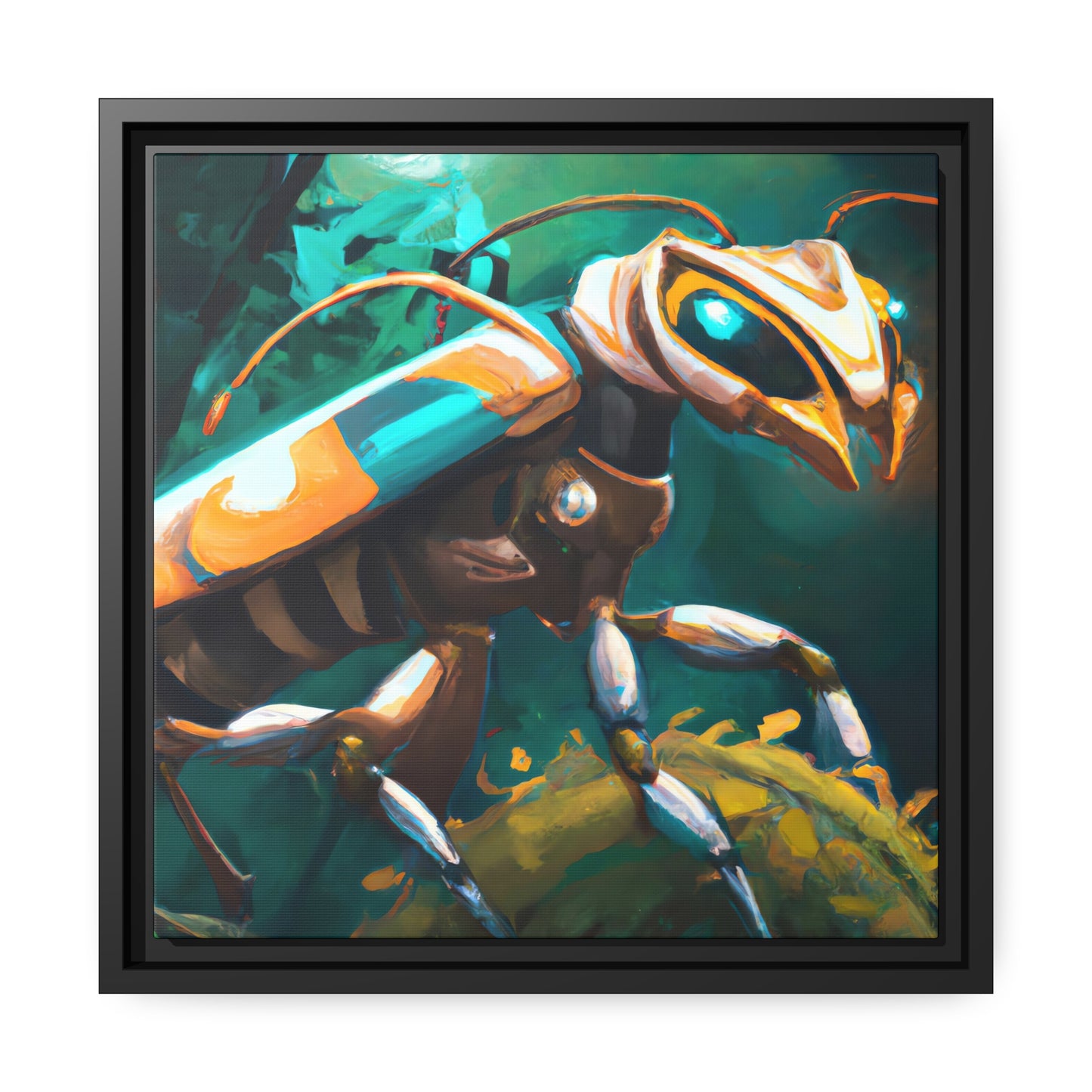 Cecilio Montesinosa - Framed Canvas