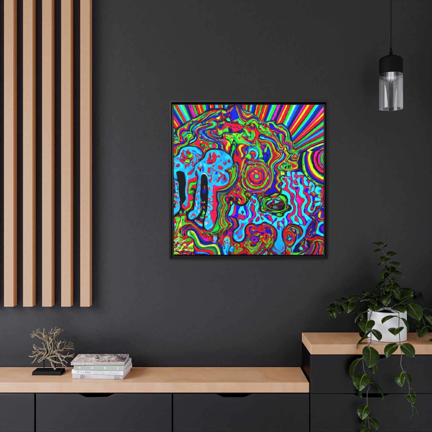 Violette Renaud - Framed Canvas