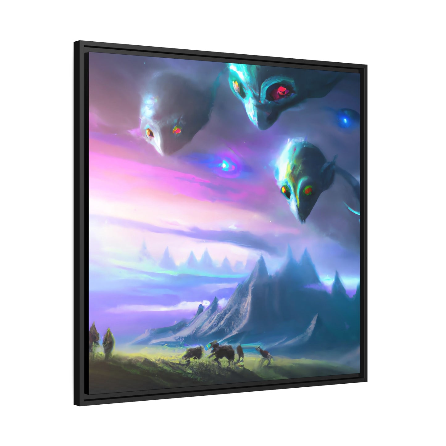 Horatio Fairfax - Framed Canvas