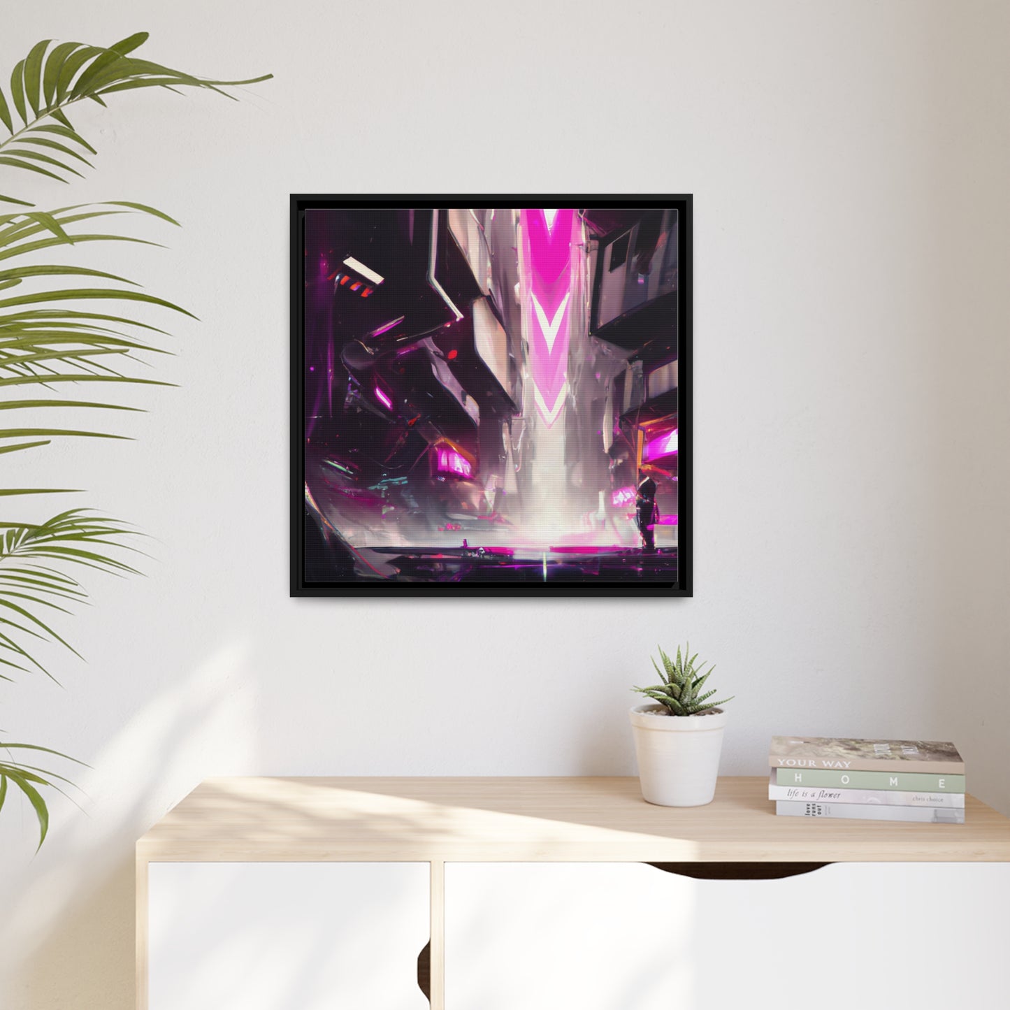 Pauline Rousseau - Framed Canvas