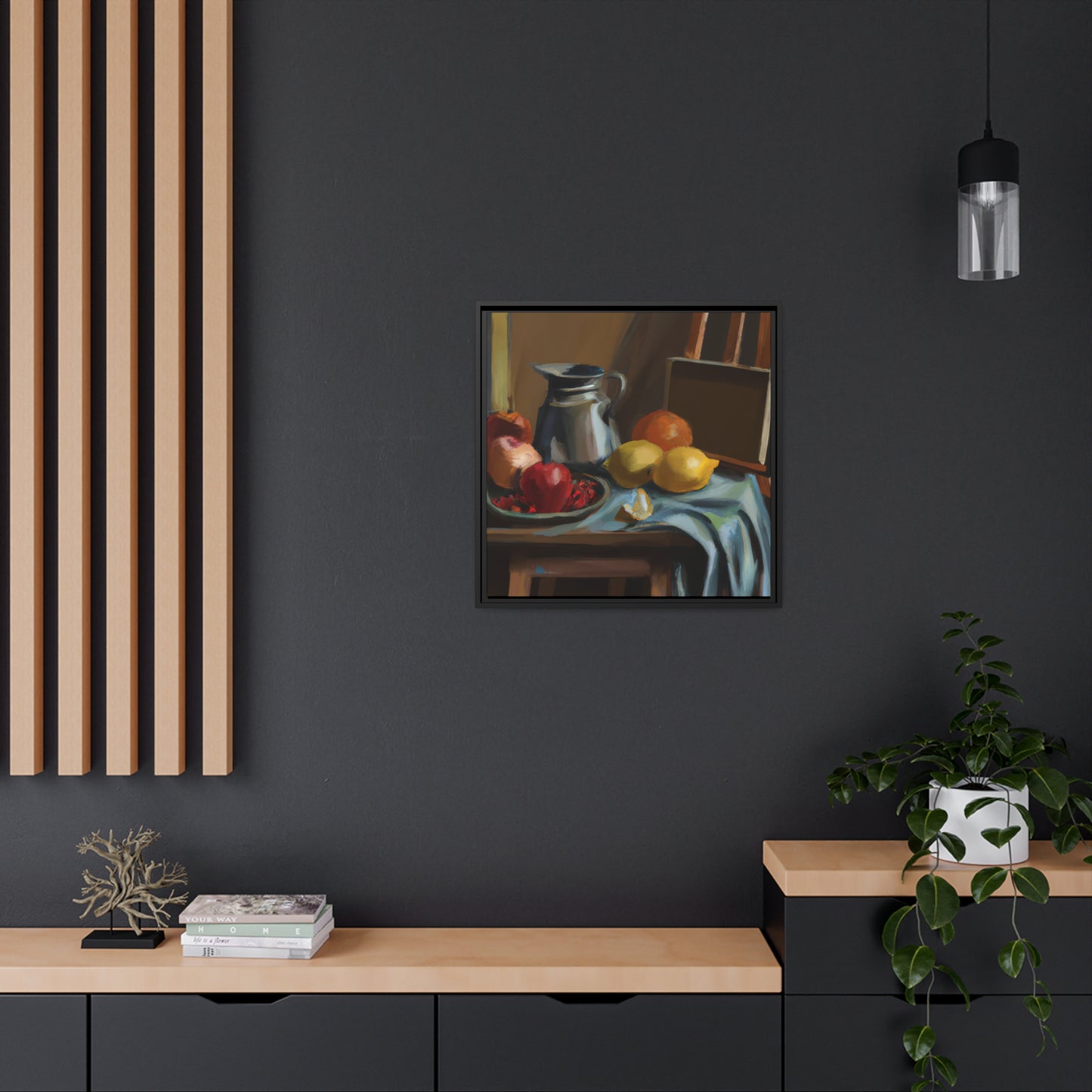 Hilda de Montfort - Framed Canvas