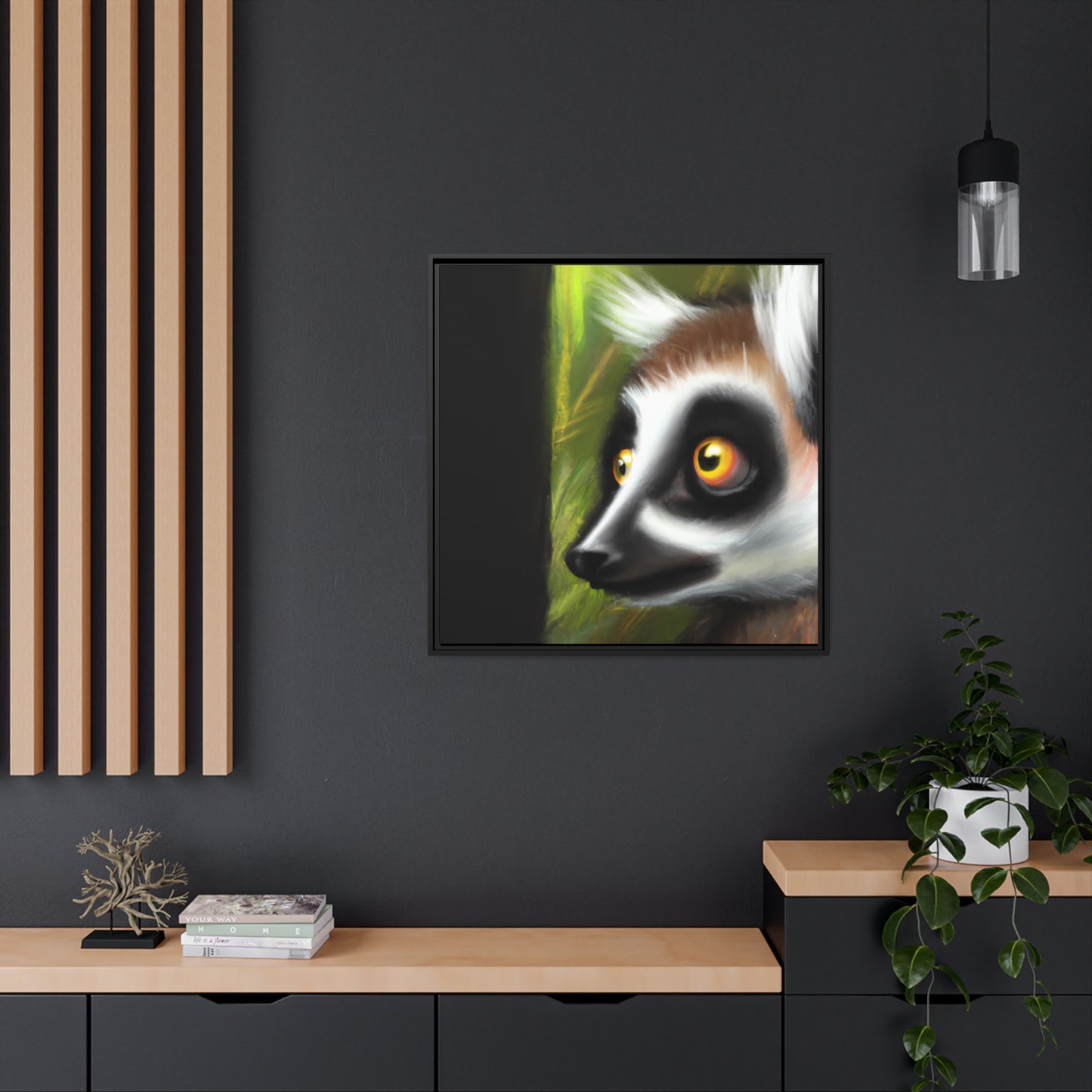 Jacquelin van der Aarden - Framed Canvas