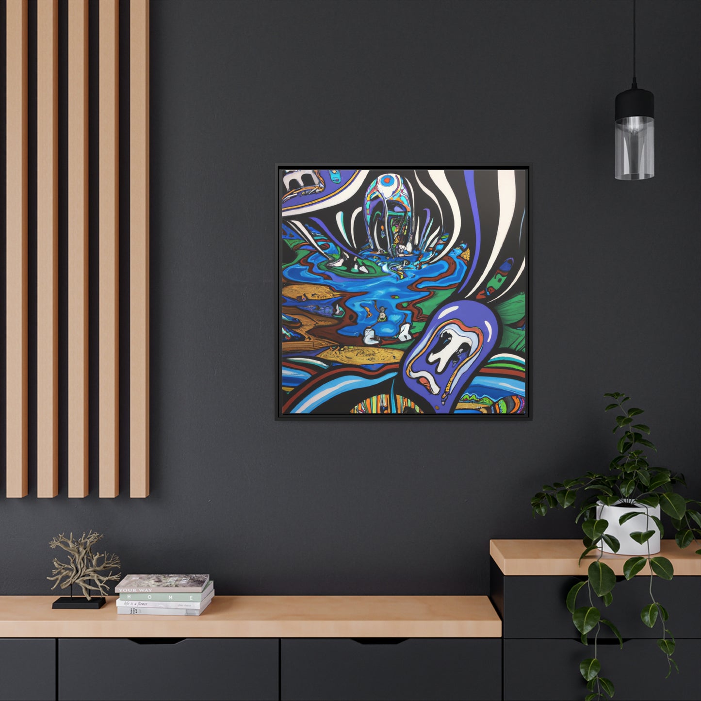 Edward Radcliffe - Framed Canvas