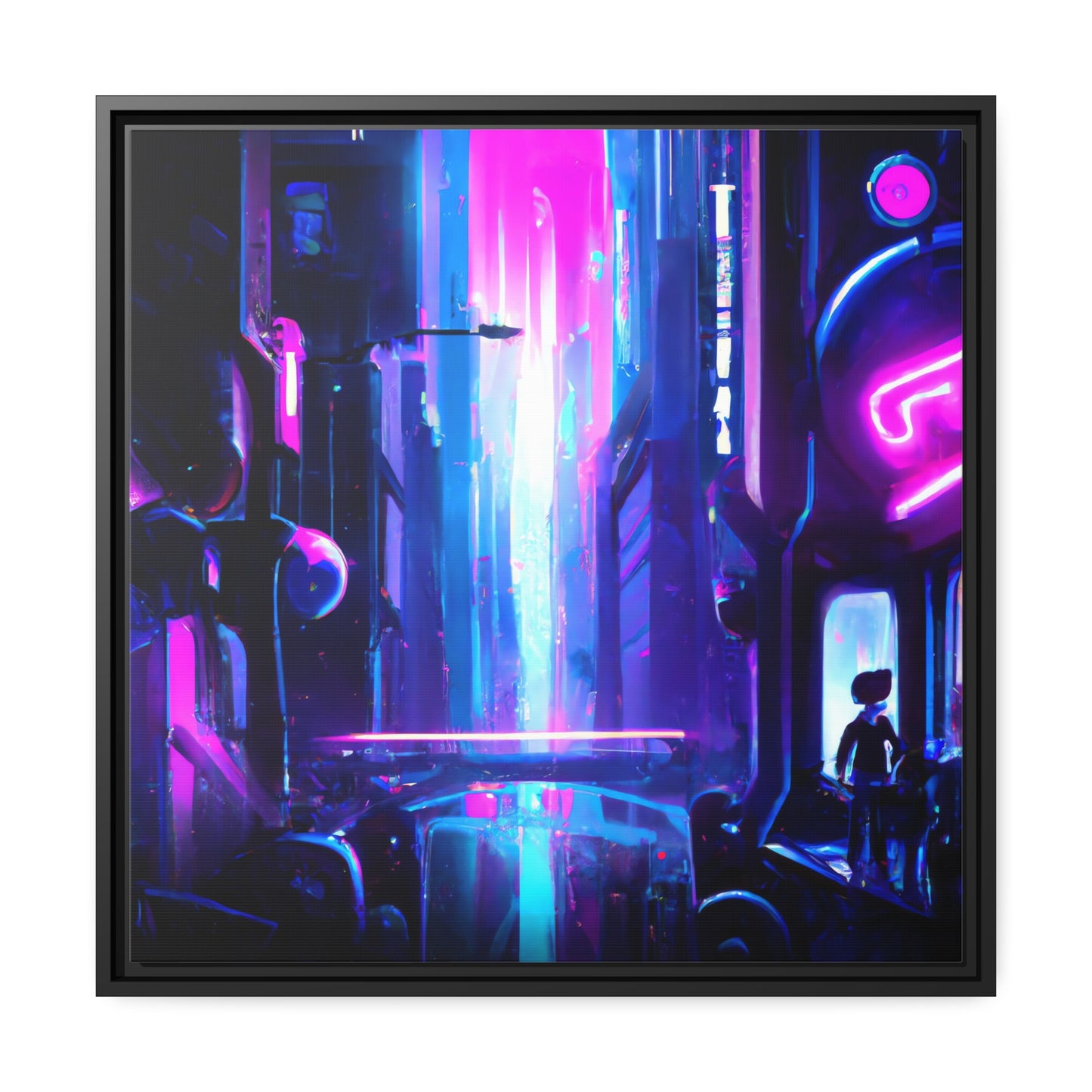 Claude De LaCroix - Framed Canvas