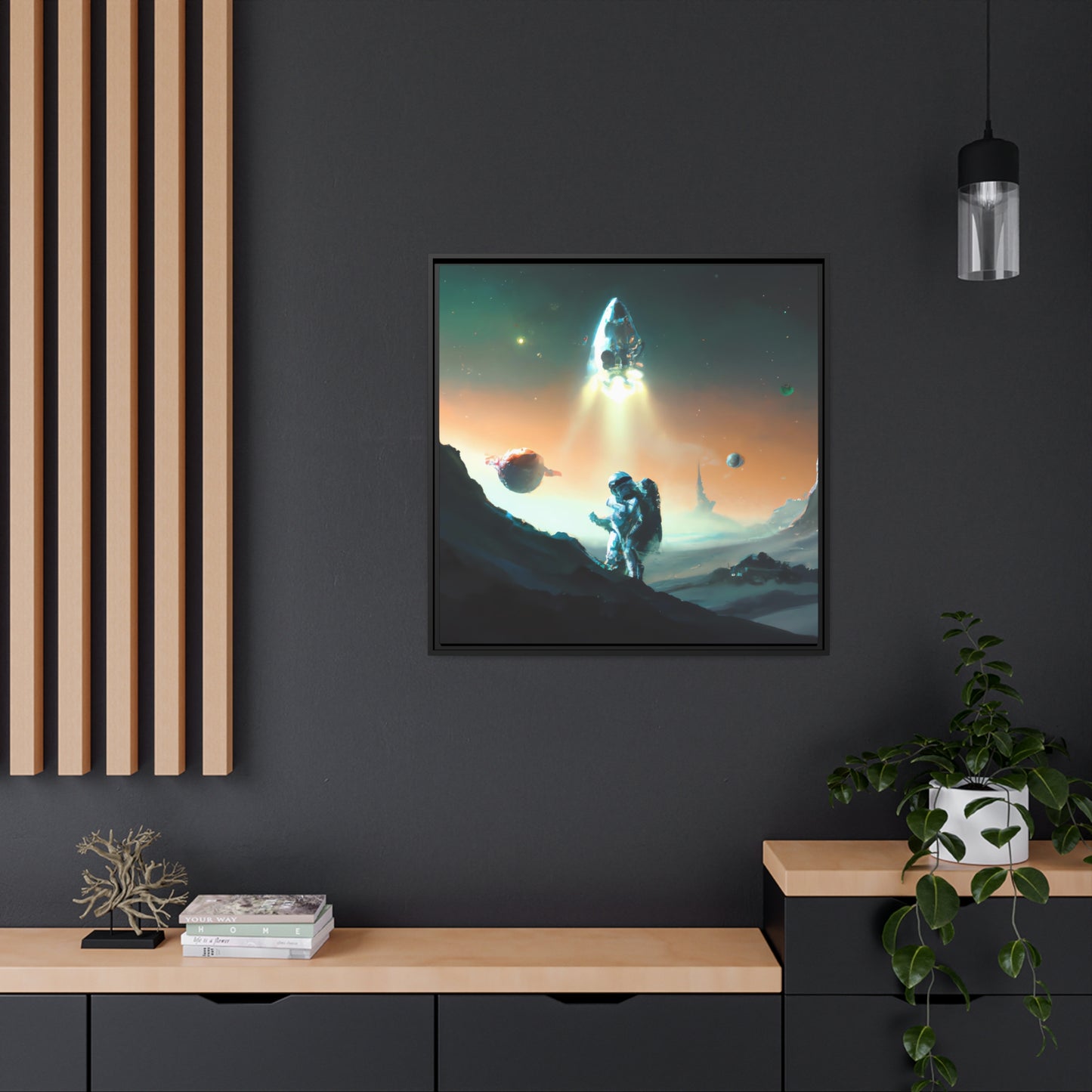 Calista Remington - Framed Canvas