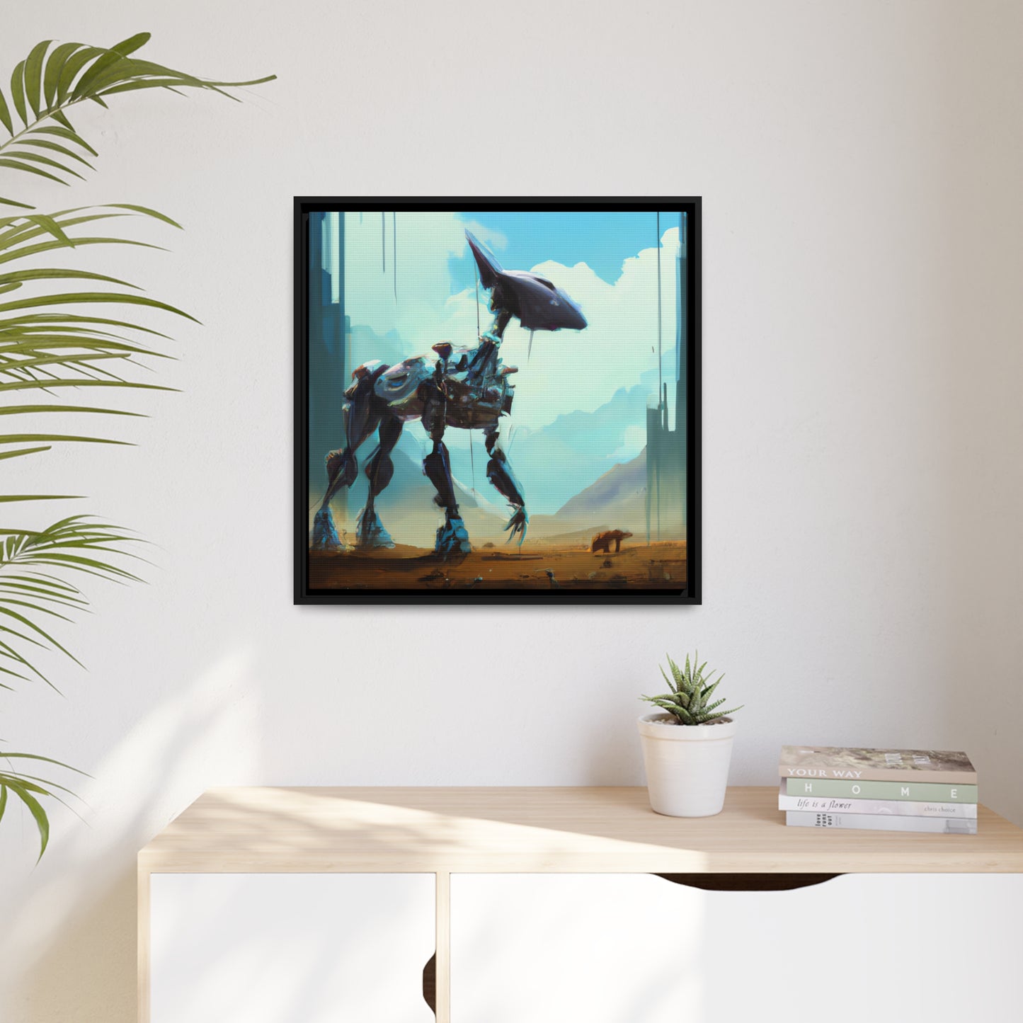 Solaris Phosphoriferous - Framed Canvas