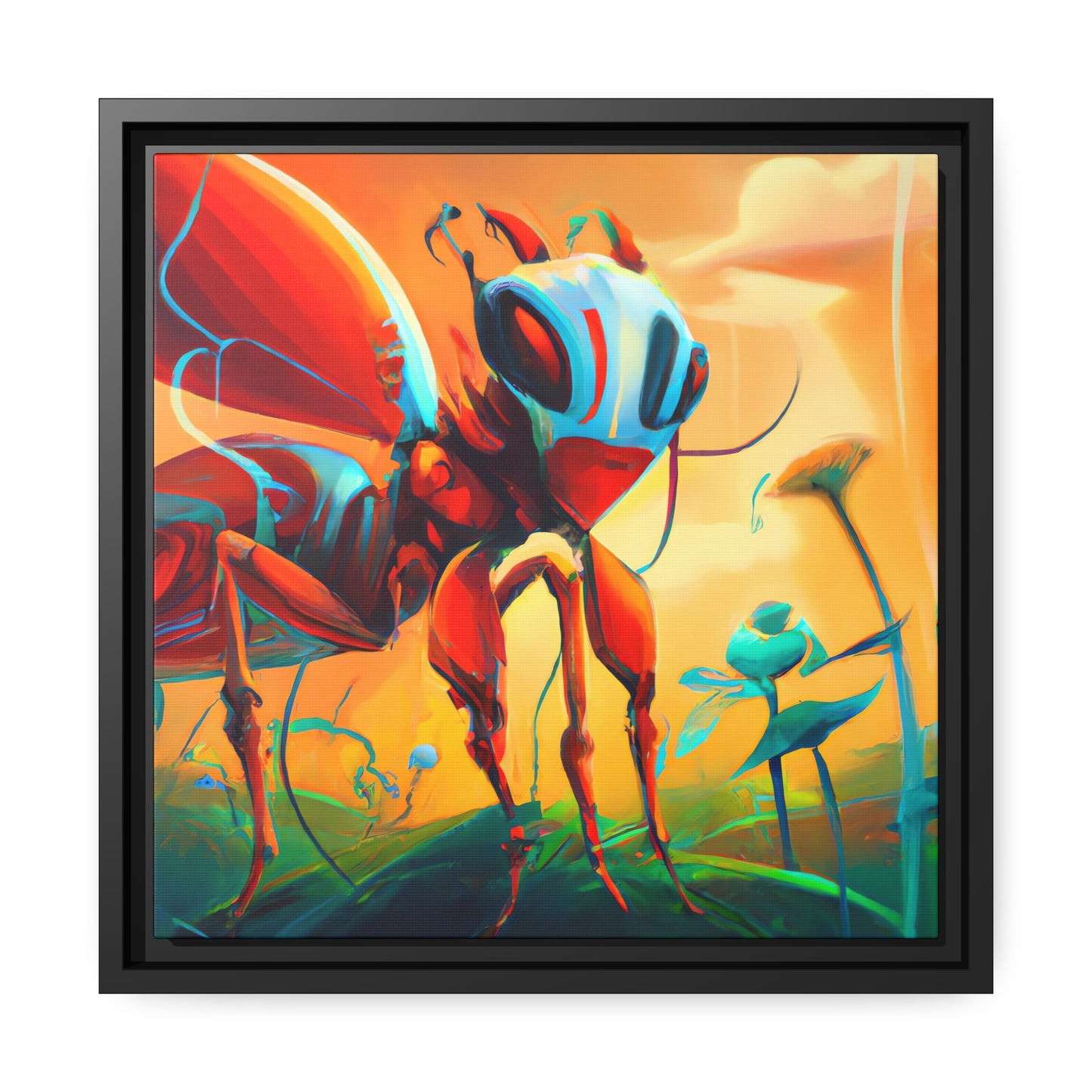 Victor Monet - Framed Canvas