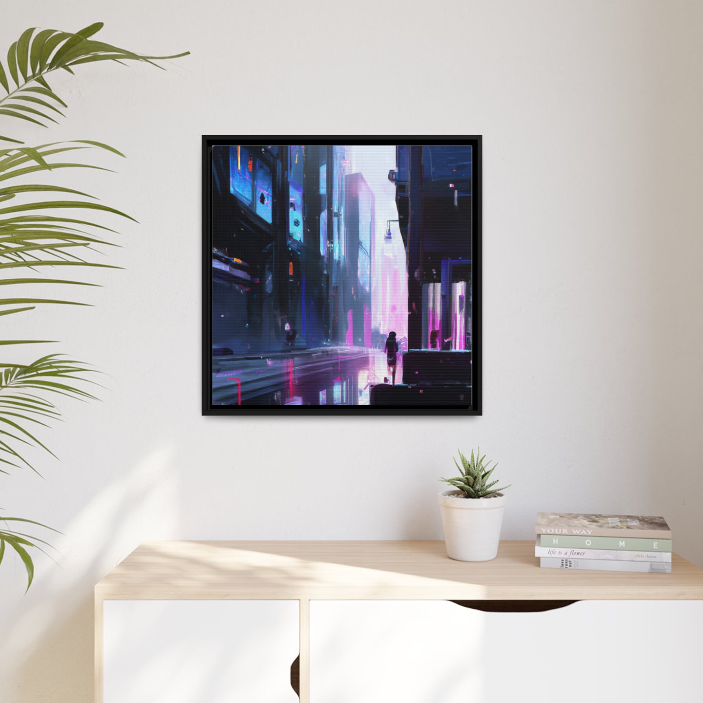 Alfreda Primrose – Gerahmte Leinwand