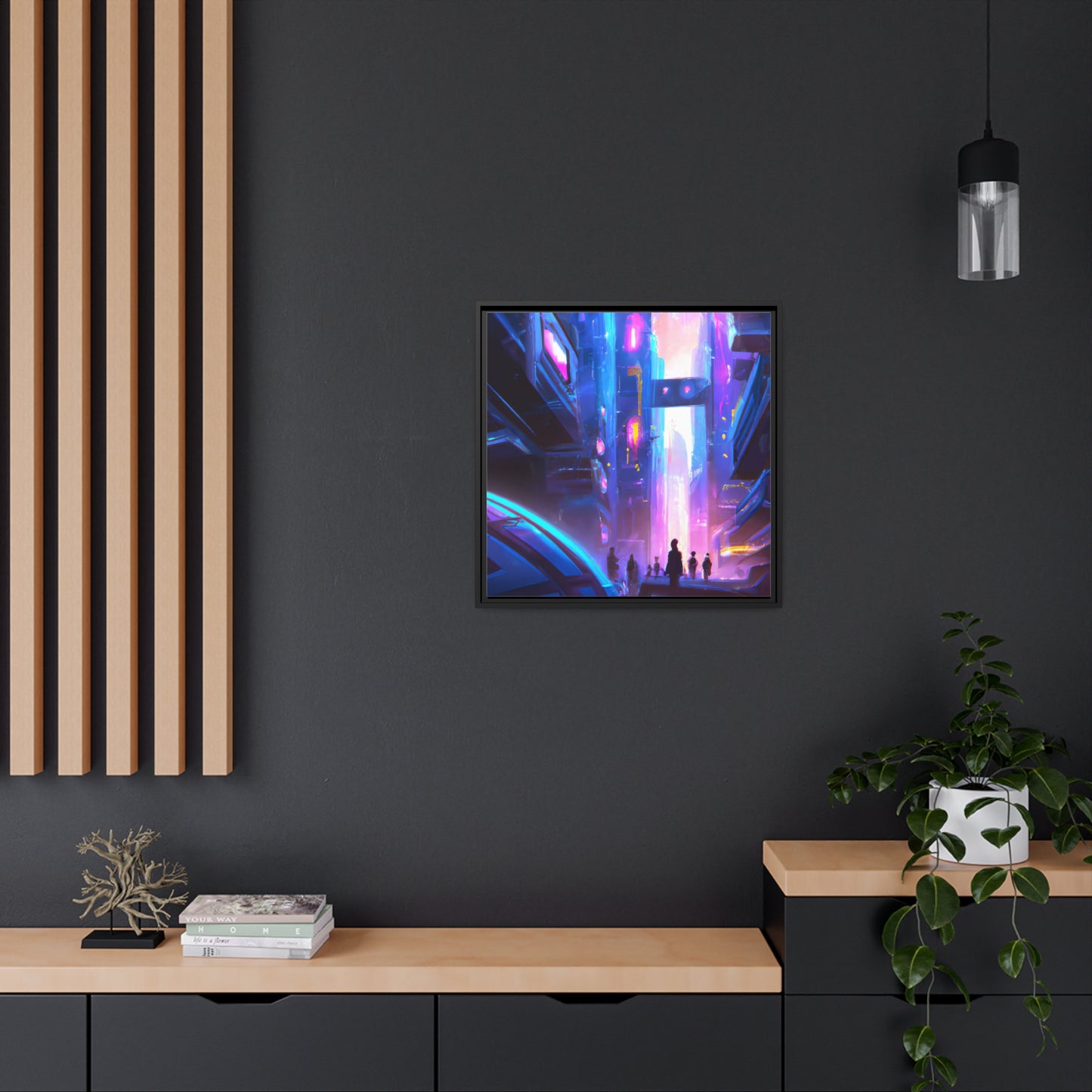 Herman Turner - Framed Canvas