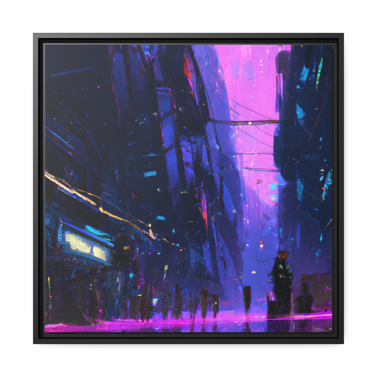 Martha Lillian Brown - Framed Canvas