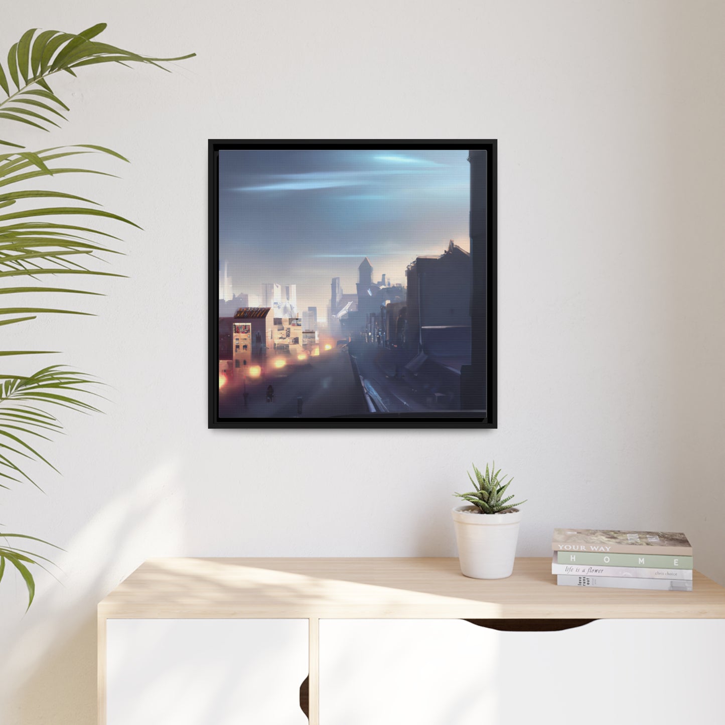 Theodor Dentzler - Framed Canvas