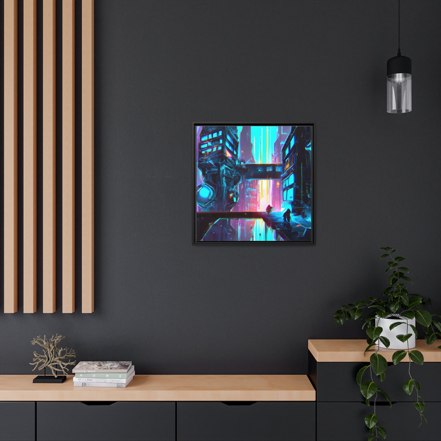 Charlotte Hallsworth - Framed Canvas