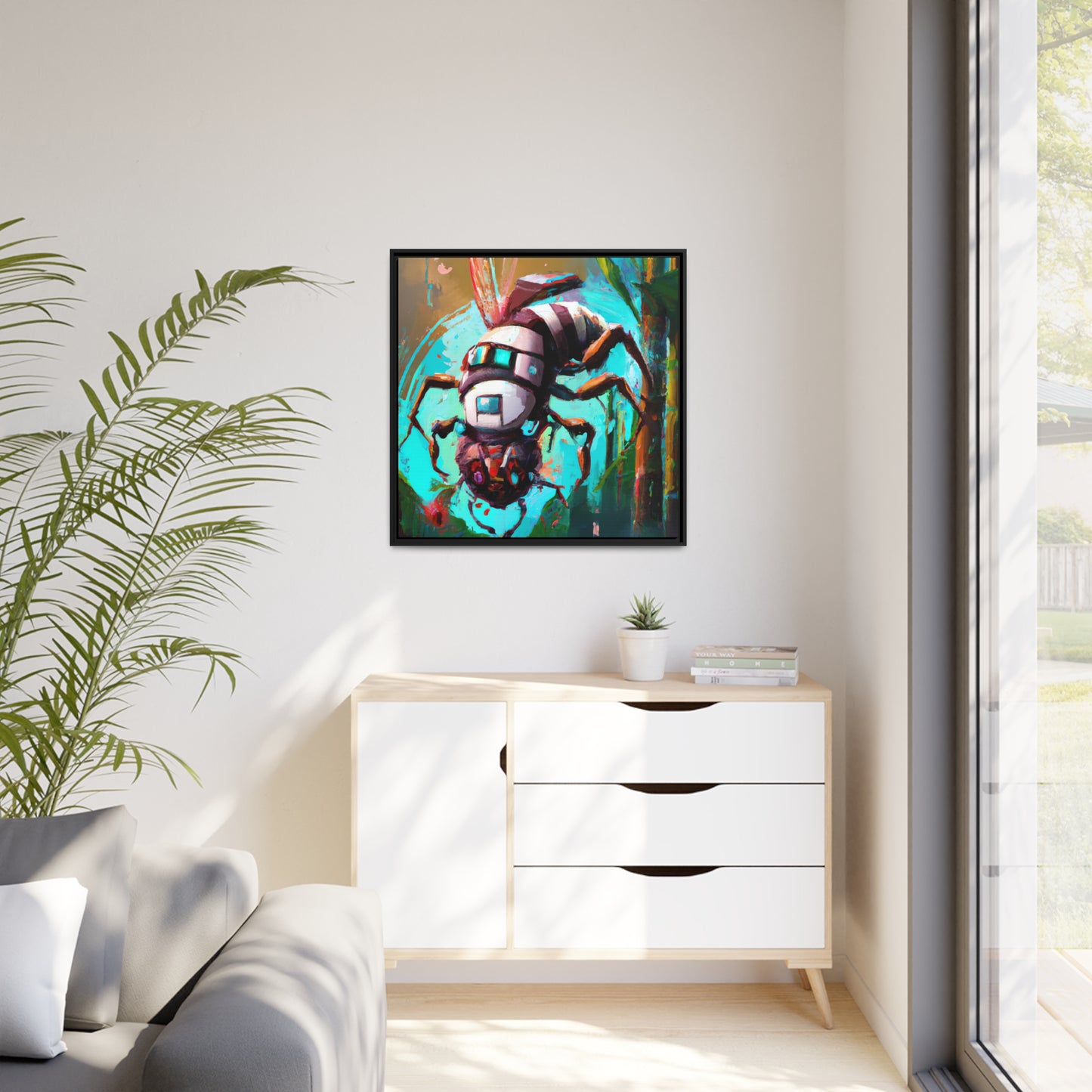 Rufina Ebner - Framed Canvas