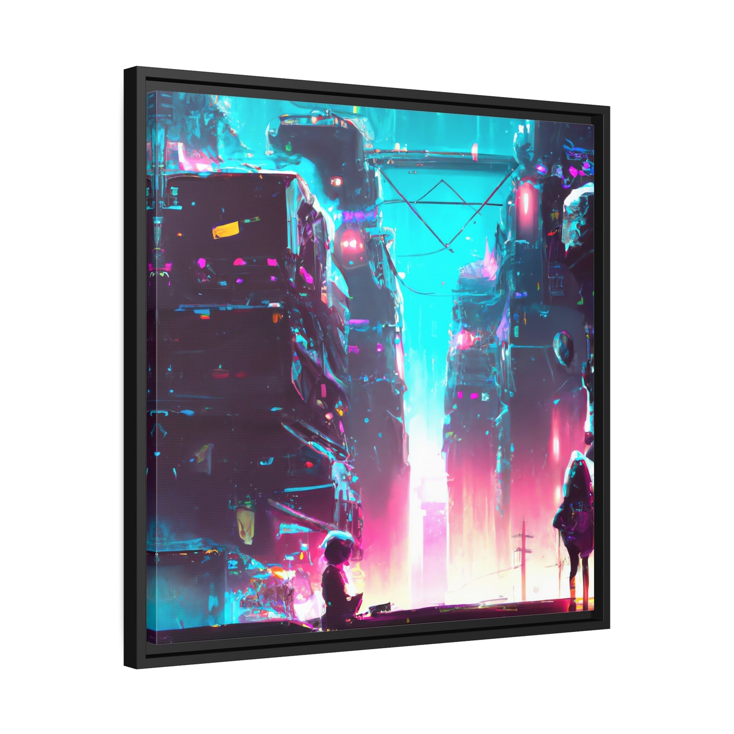 Ludwig Leiberg - Framed Canvas