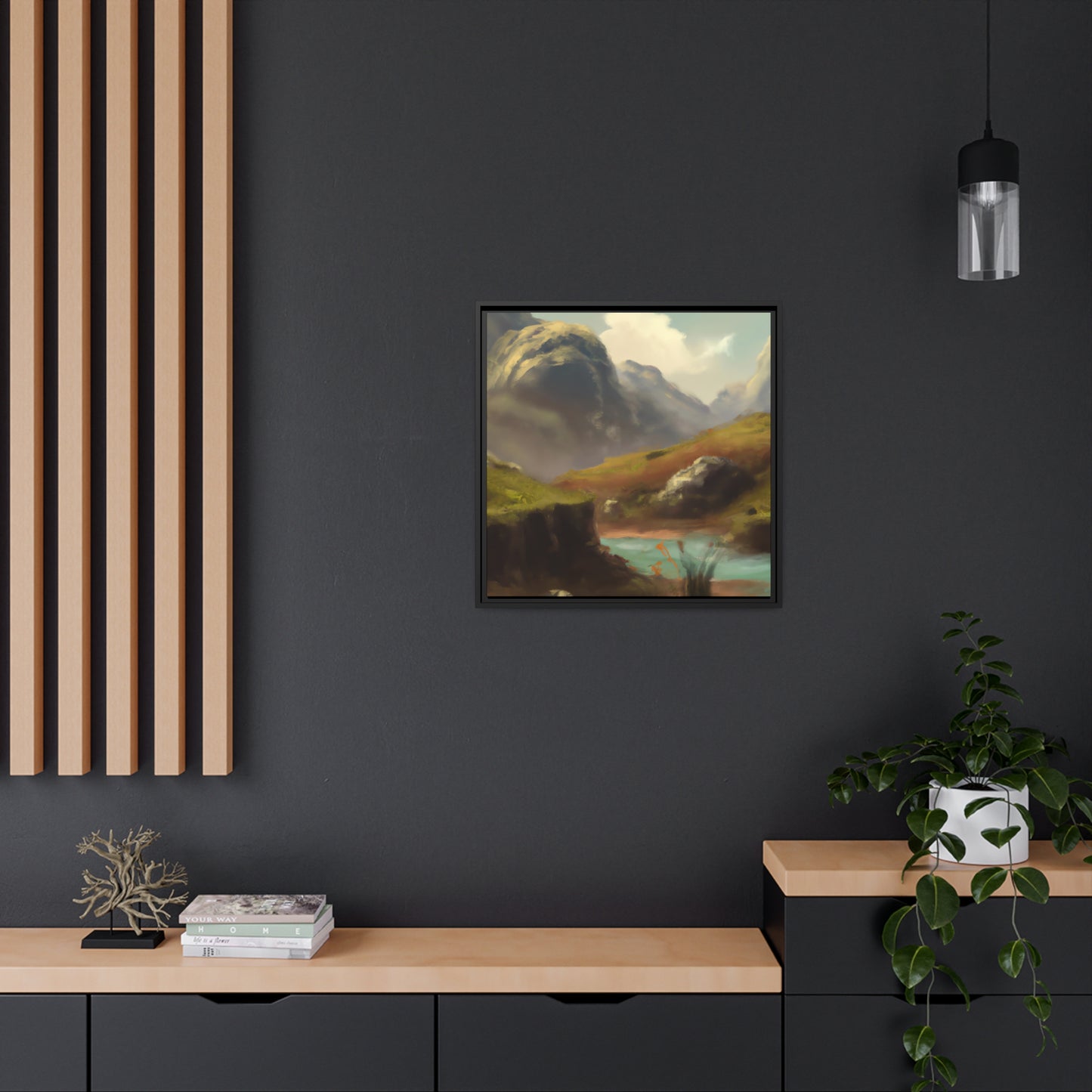 Williamina Winslow - Framed Canvas