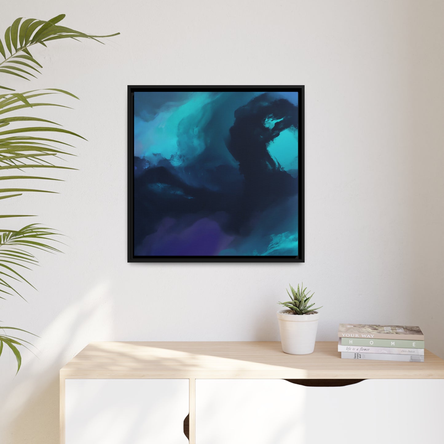 Victorina Monet – Gerahmte Leinwand