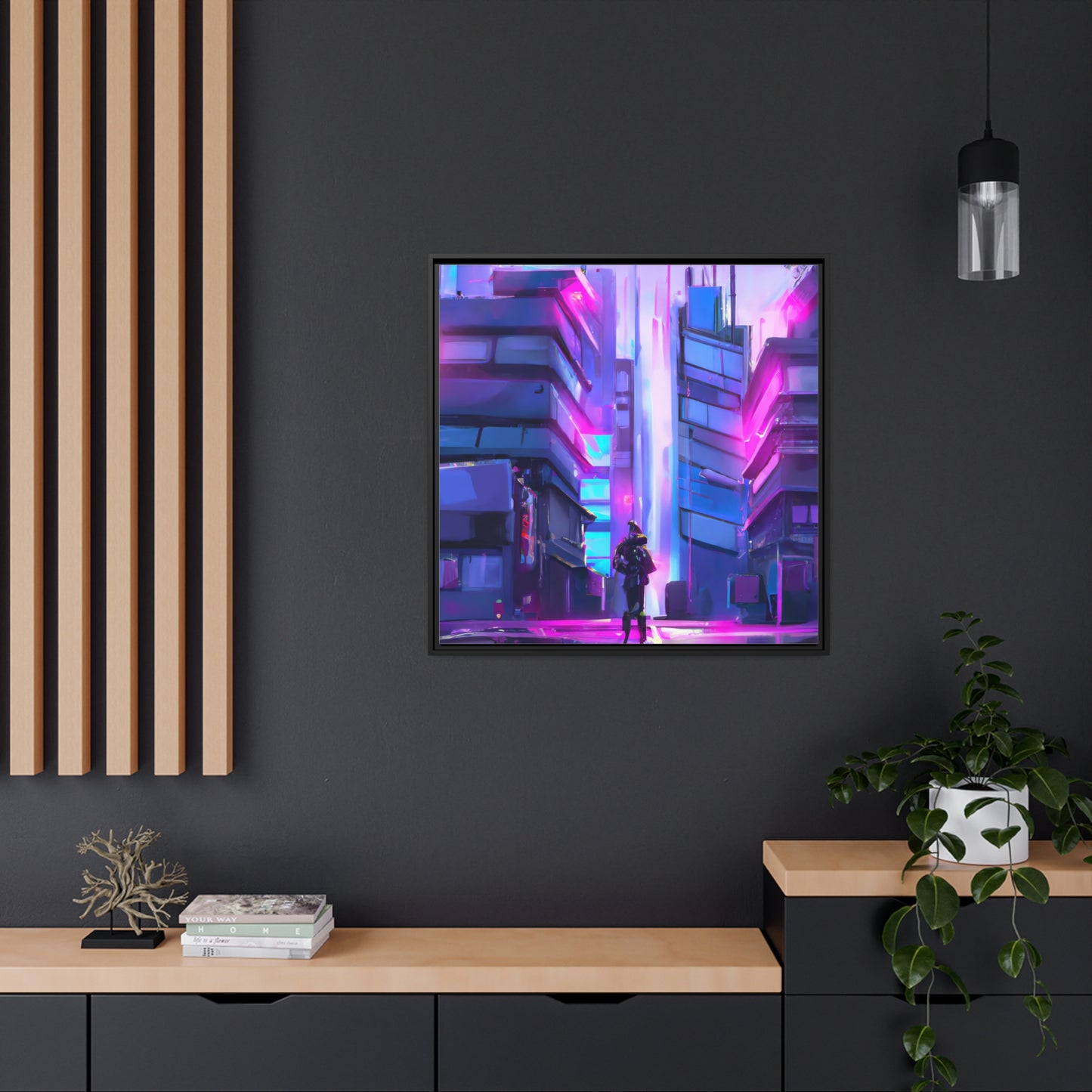 Hester de Lafayette – Gerahmte Leinwand