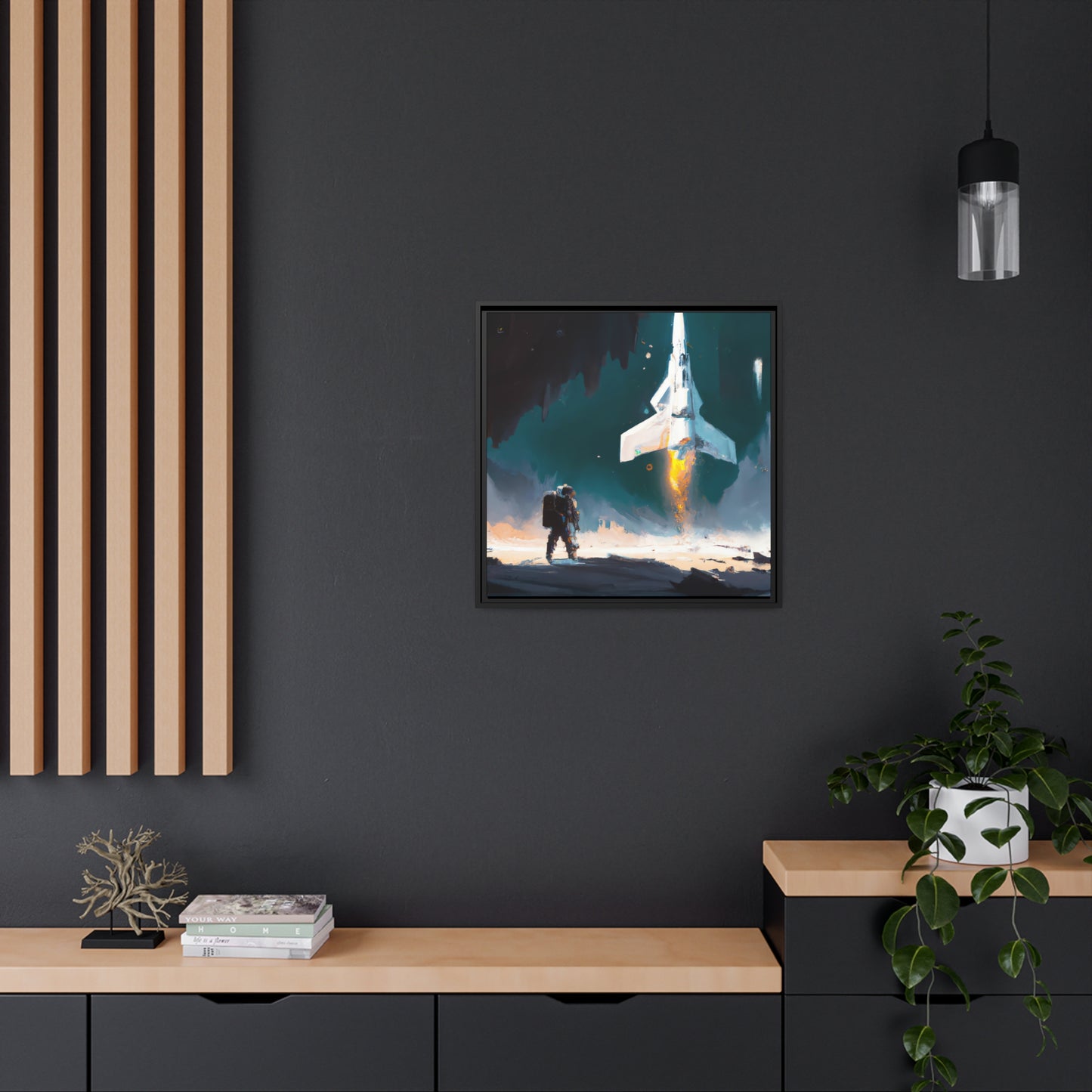 Charlotta Fields - Framed Canvas