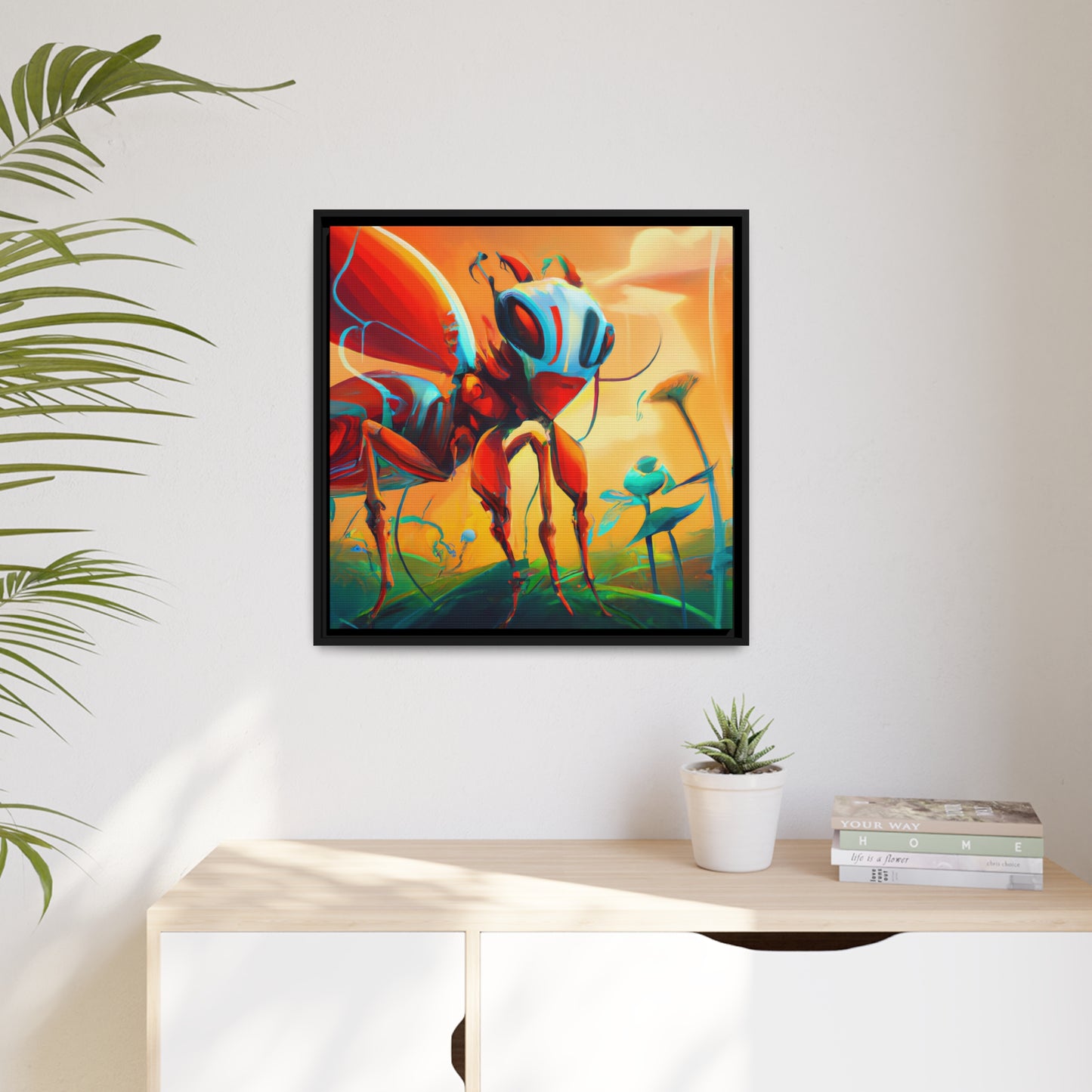 Victor Monet - Framed Canvas