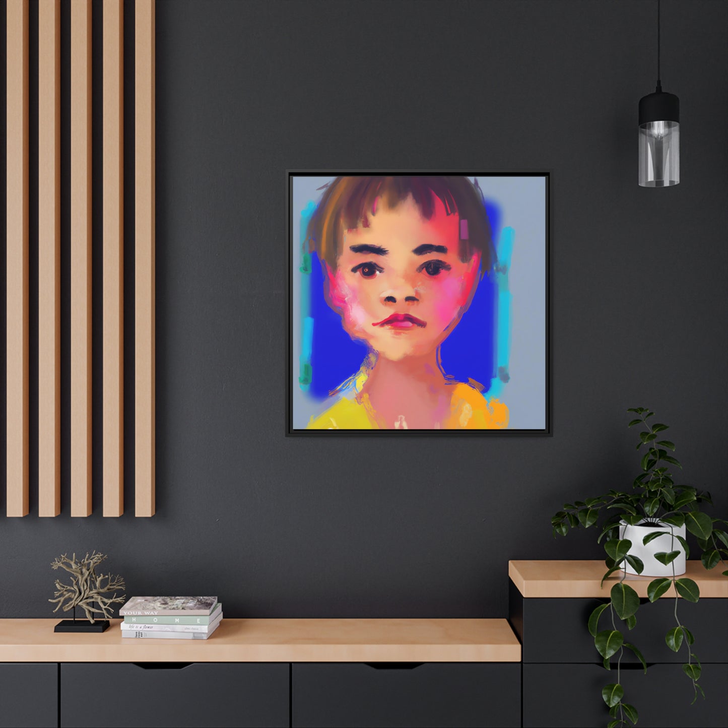 Jonathan Sparrowanson - Framed Canvas