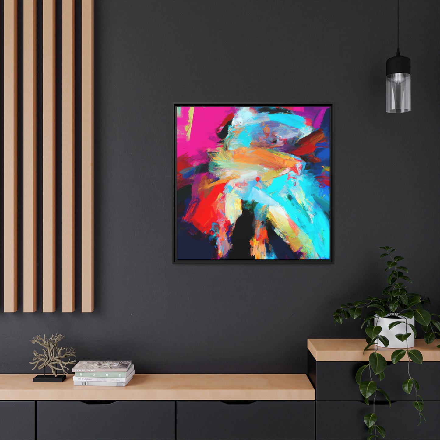 Pierre Minot - Framed Canvas