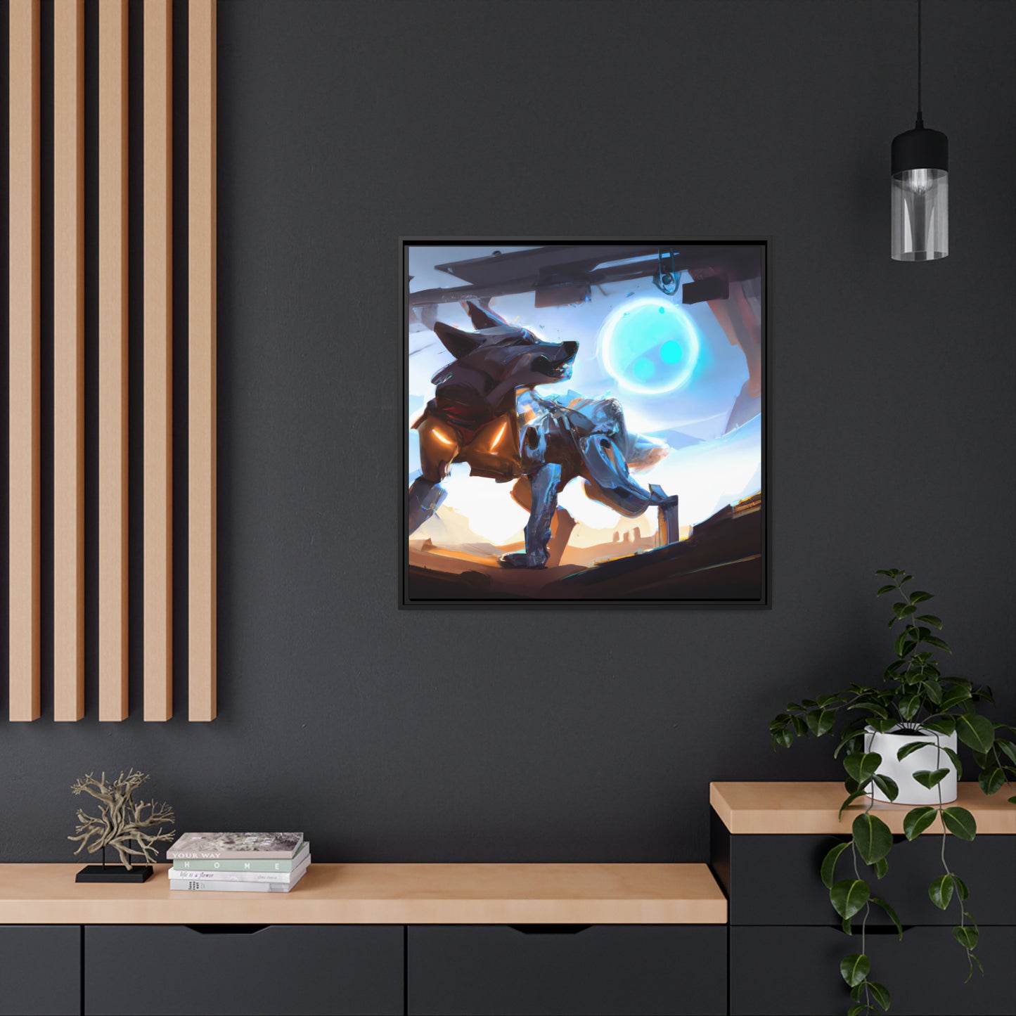 Aurora Mei-Xu - Framed Canvas